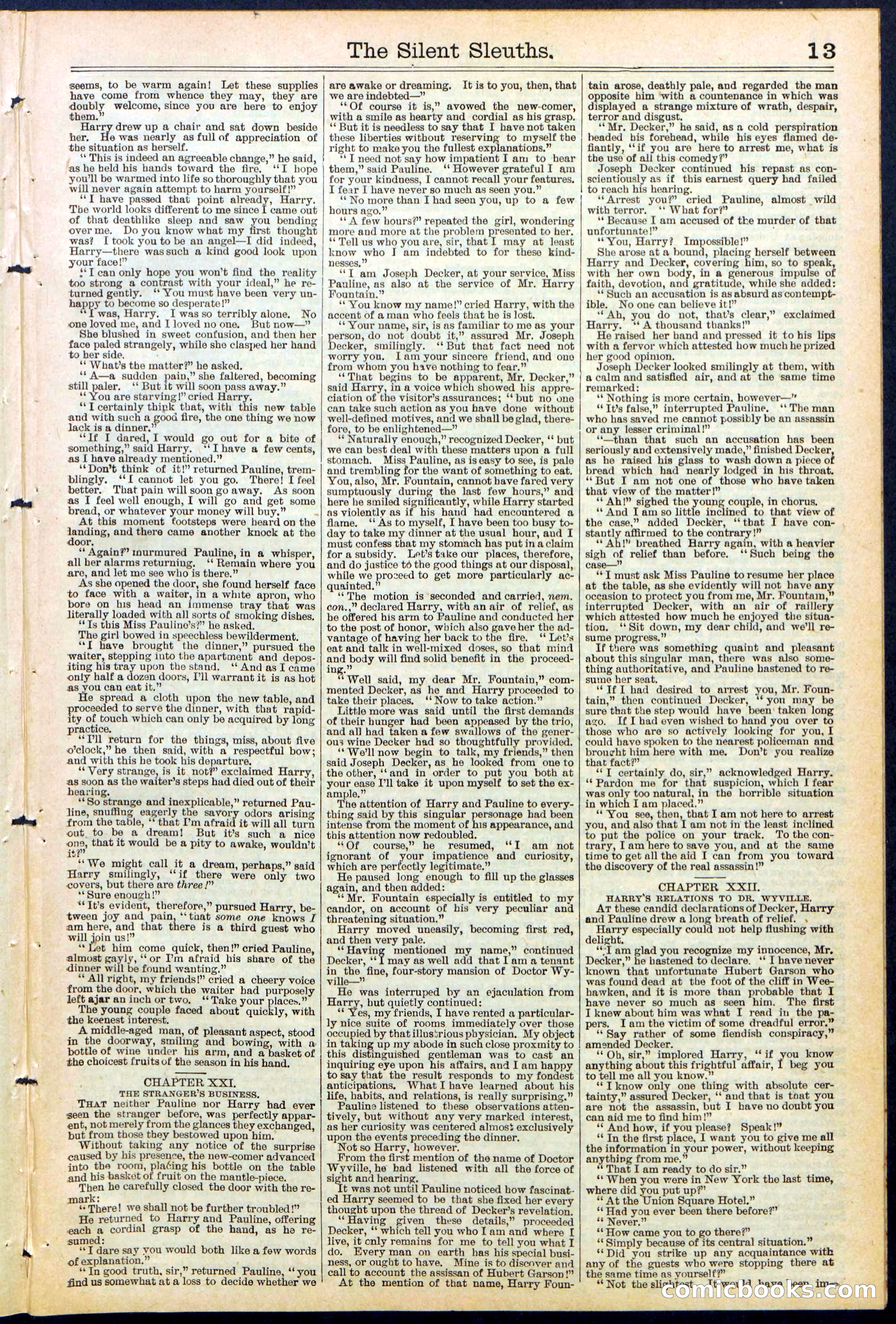 Beadle's Dime Library No. 481 — page 13 of 32