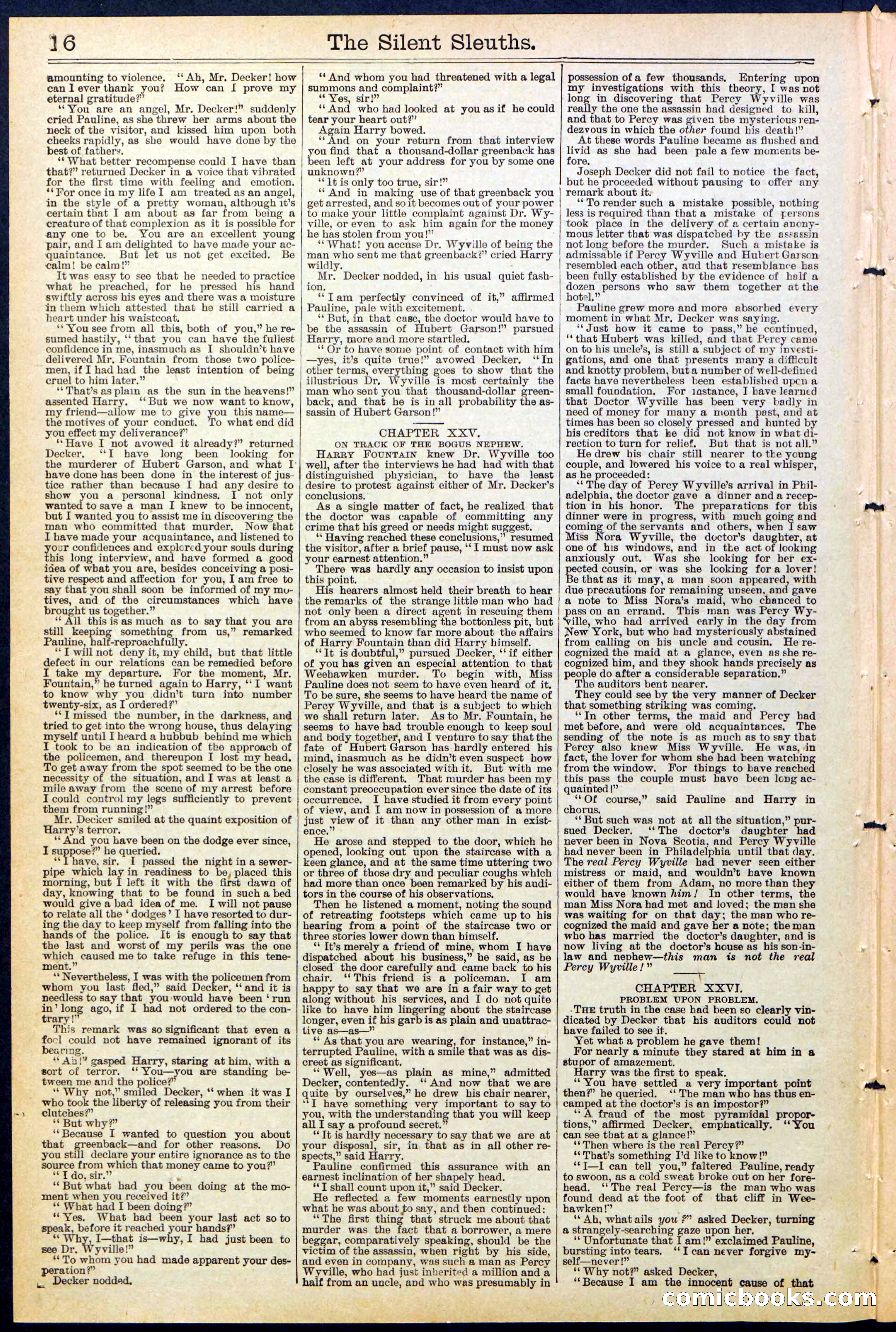 Beadle's Dime Library No. 481 — page 16 of 32