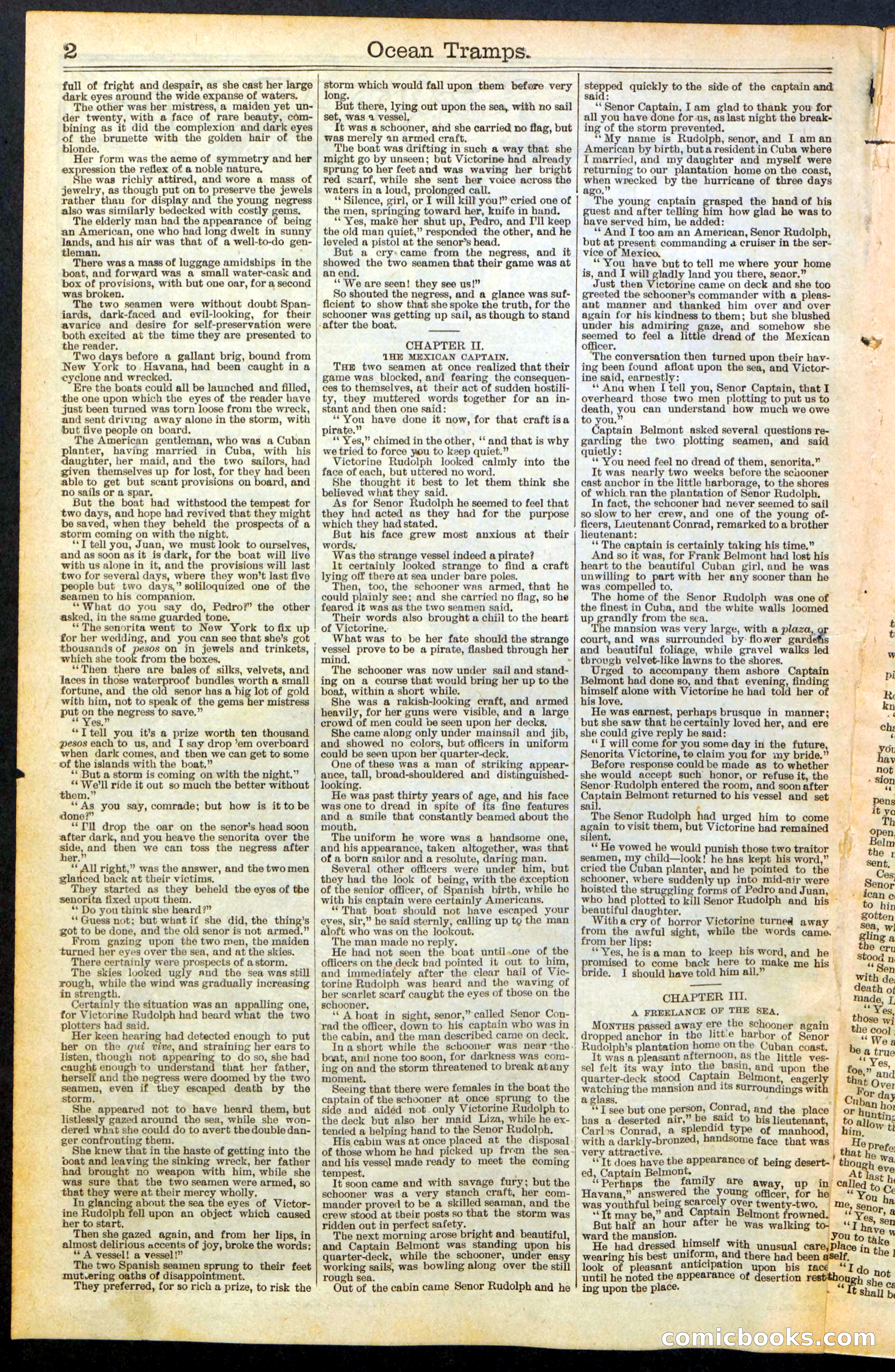 Beadle's New York Dime Library No. 482 — page 2 of 32