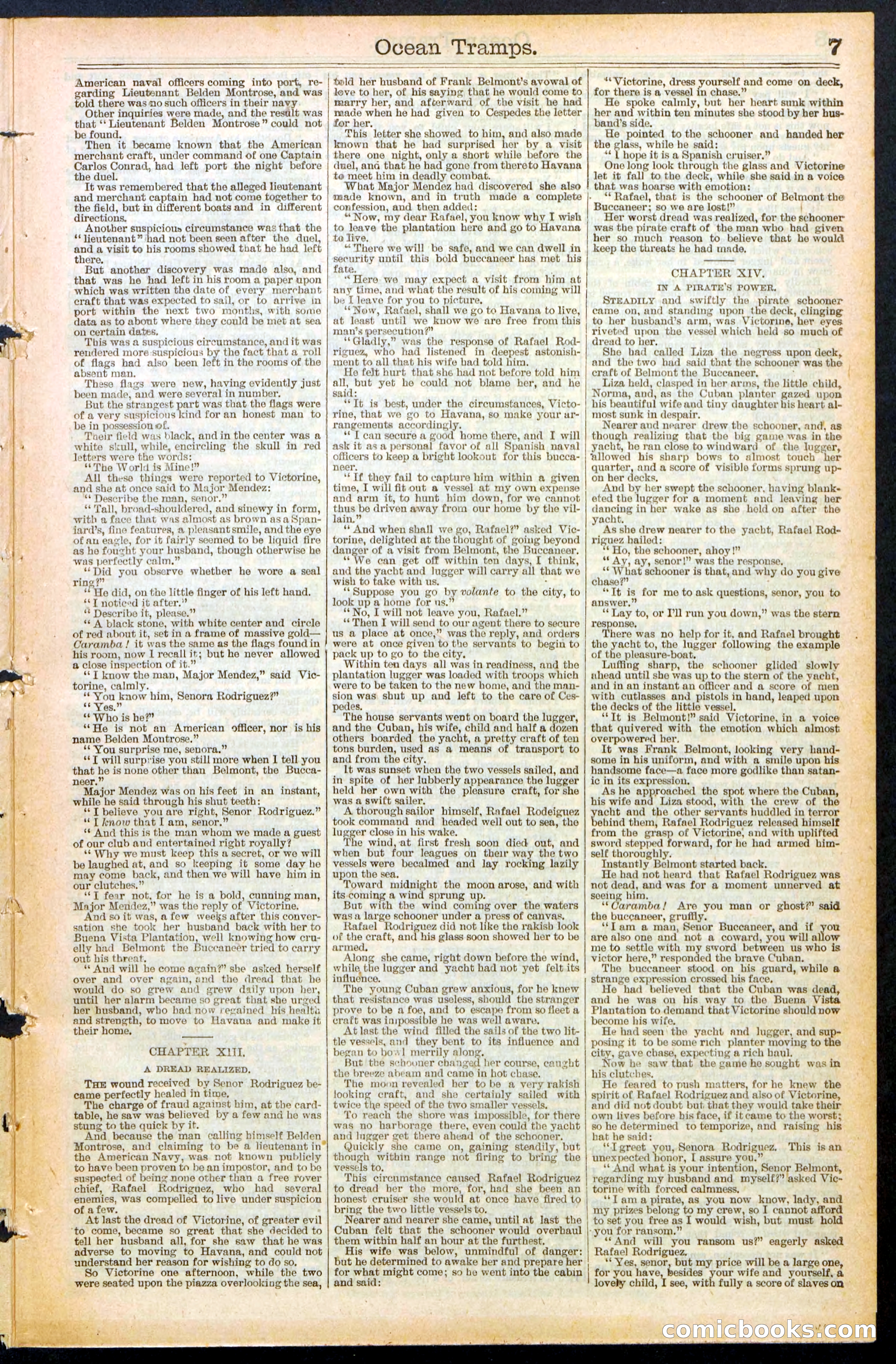 Beadle's New York Dime Library No. 482 — page 7 of 32