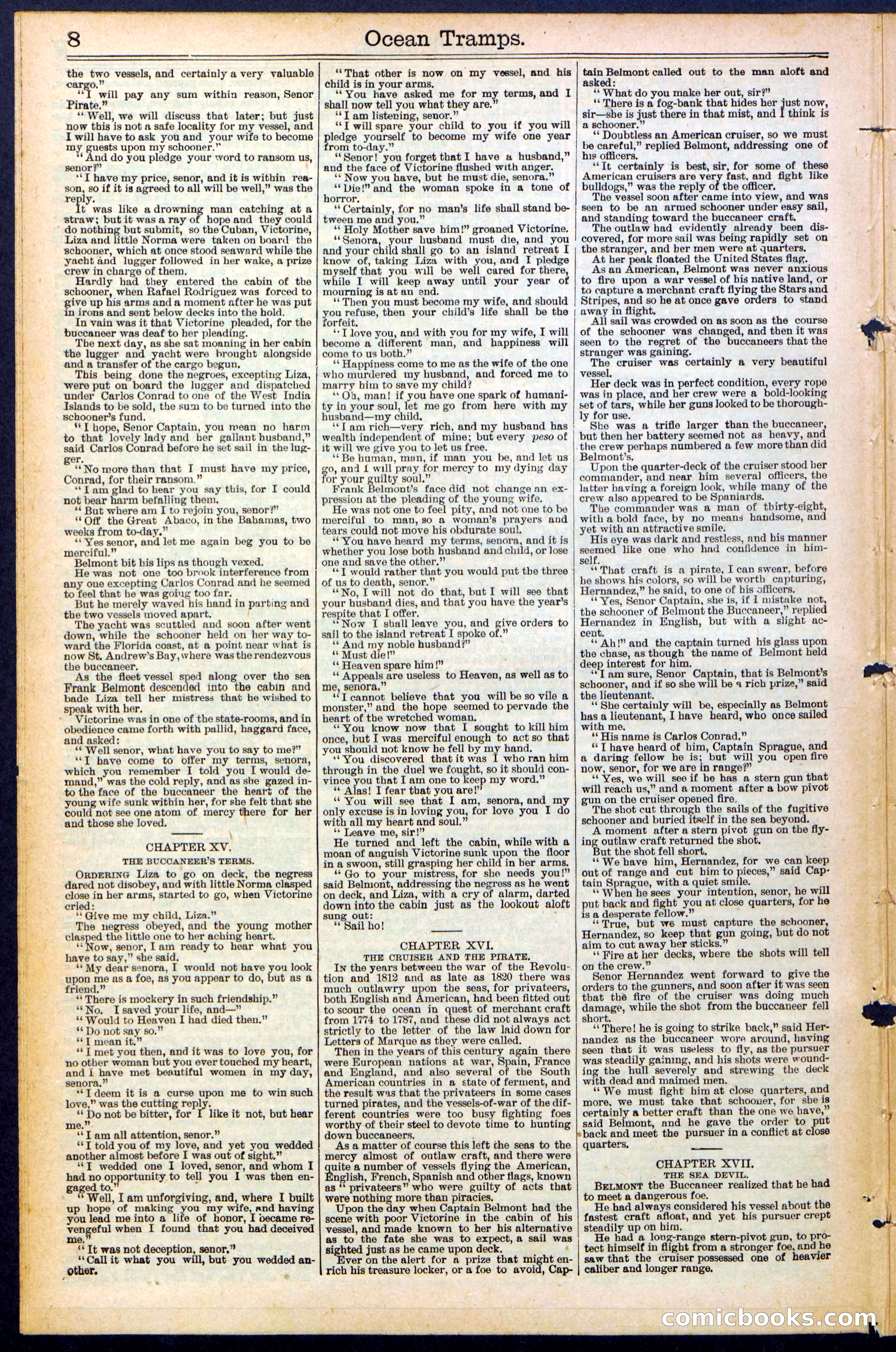 Beadle's New York Dime Library No. 482 — page 8 of 32