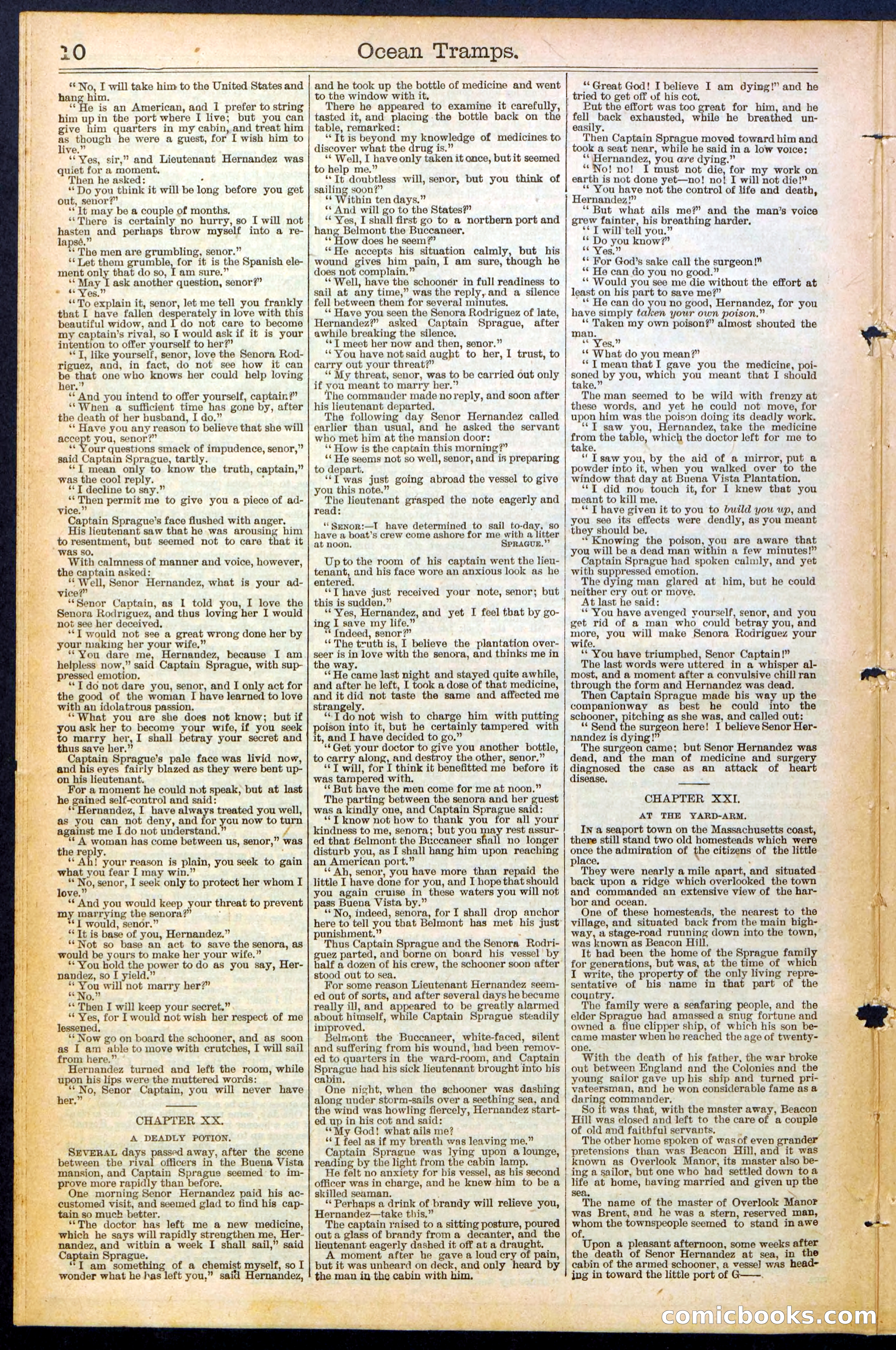 Beadle's New York Dime Library No. 482 — page 10 of 32
