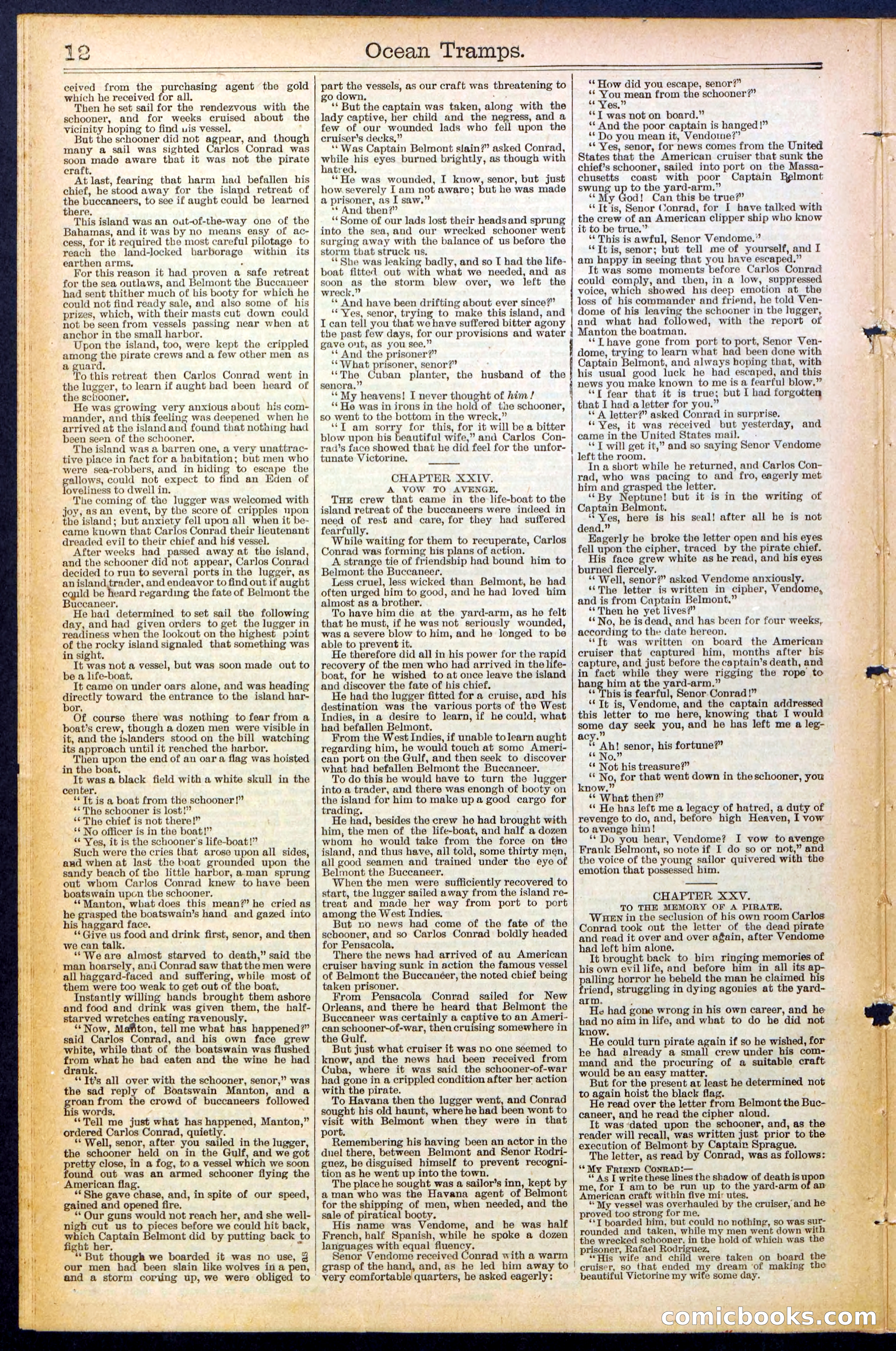 Beadle's New York Dime Library No. 482 — page 12 of 32
