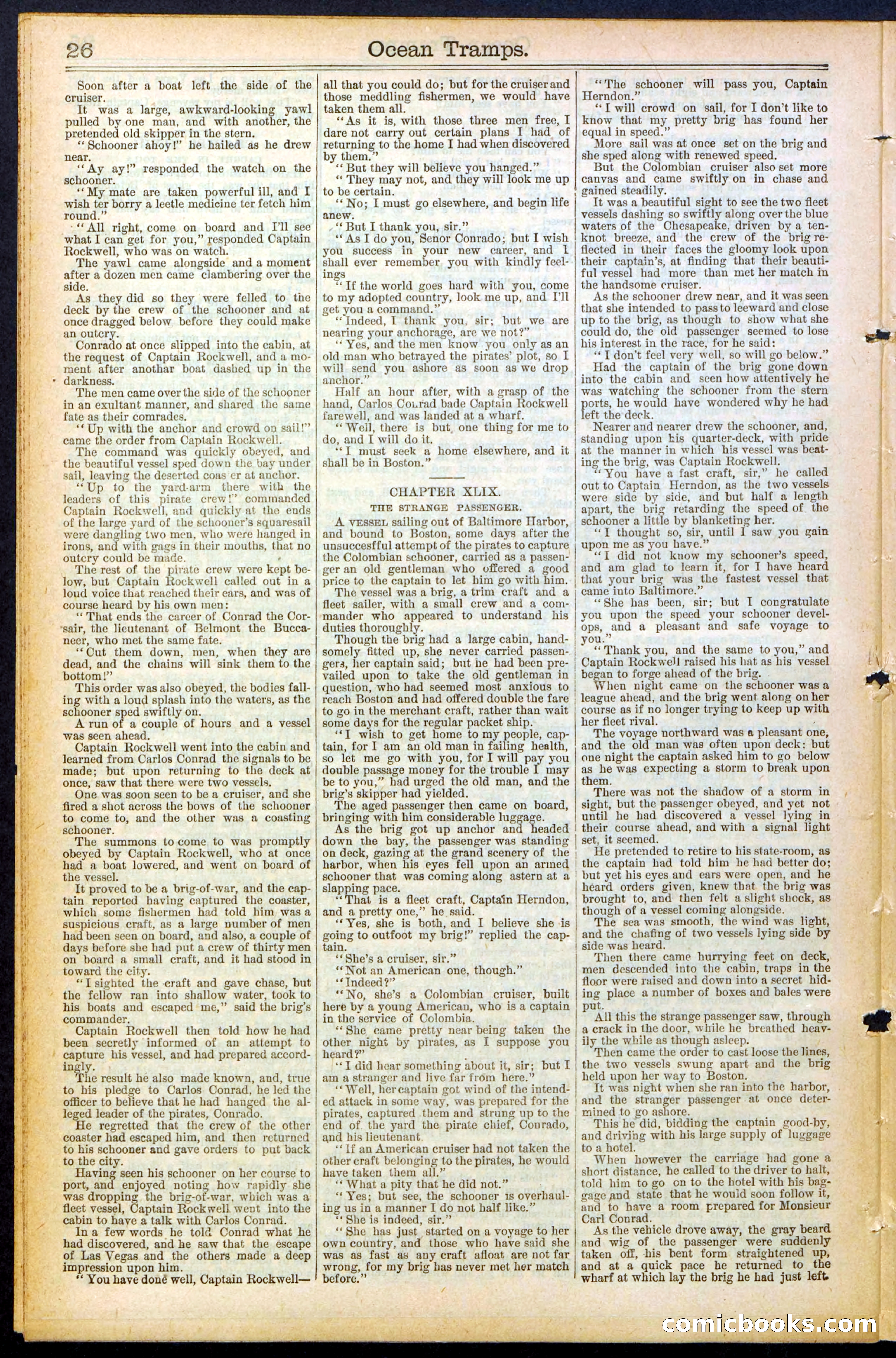 Beadle's New York Dime Library No. 482 — page 26 of 32