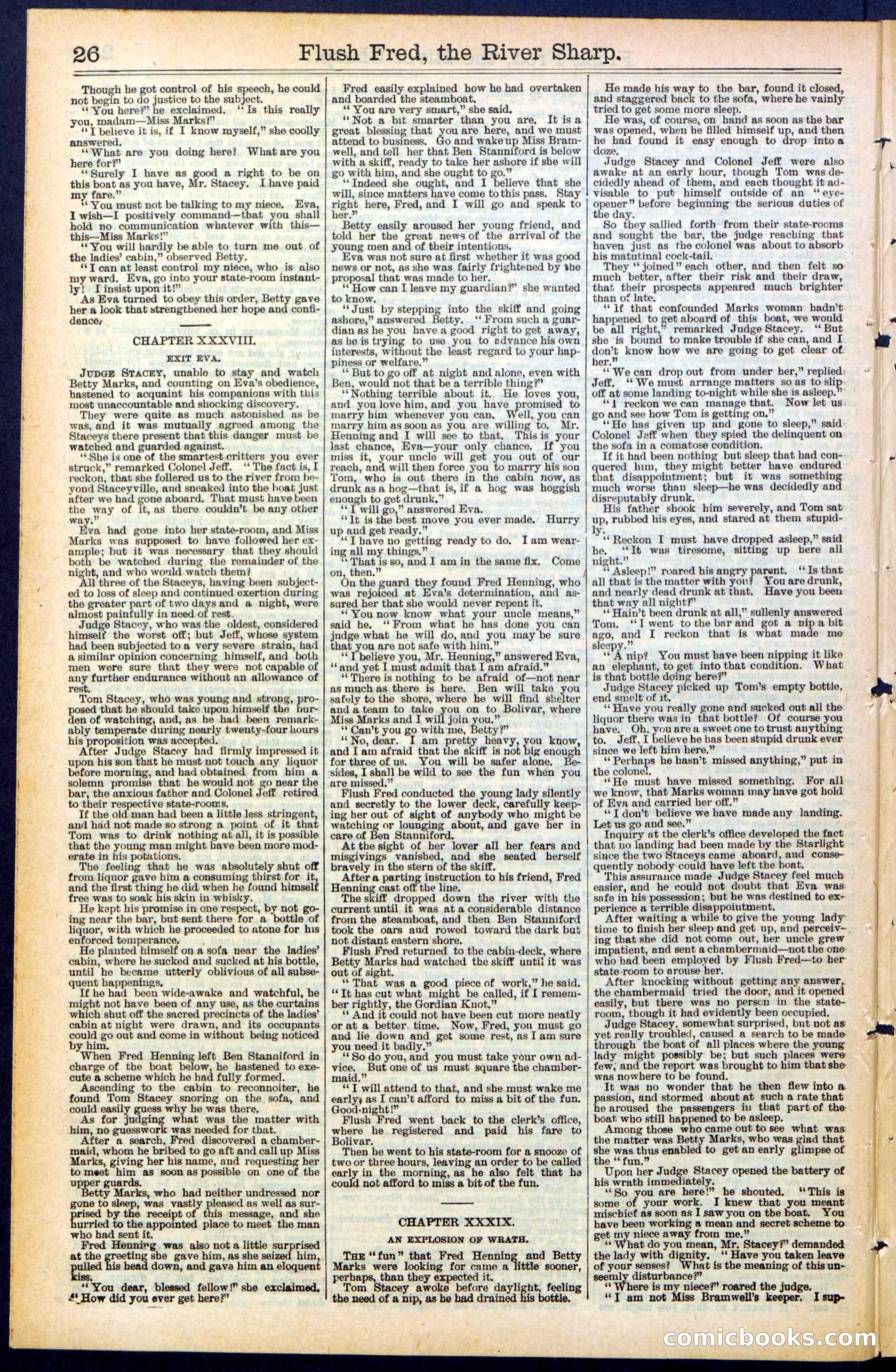 Beadle's New York Dime Library No. 483 — page 26 of 32