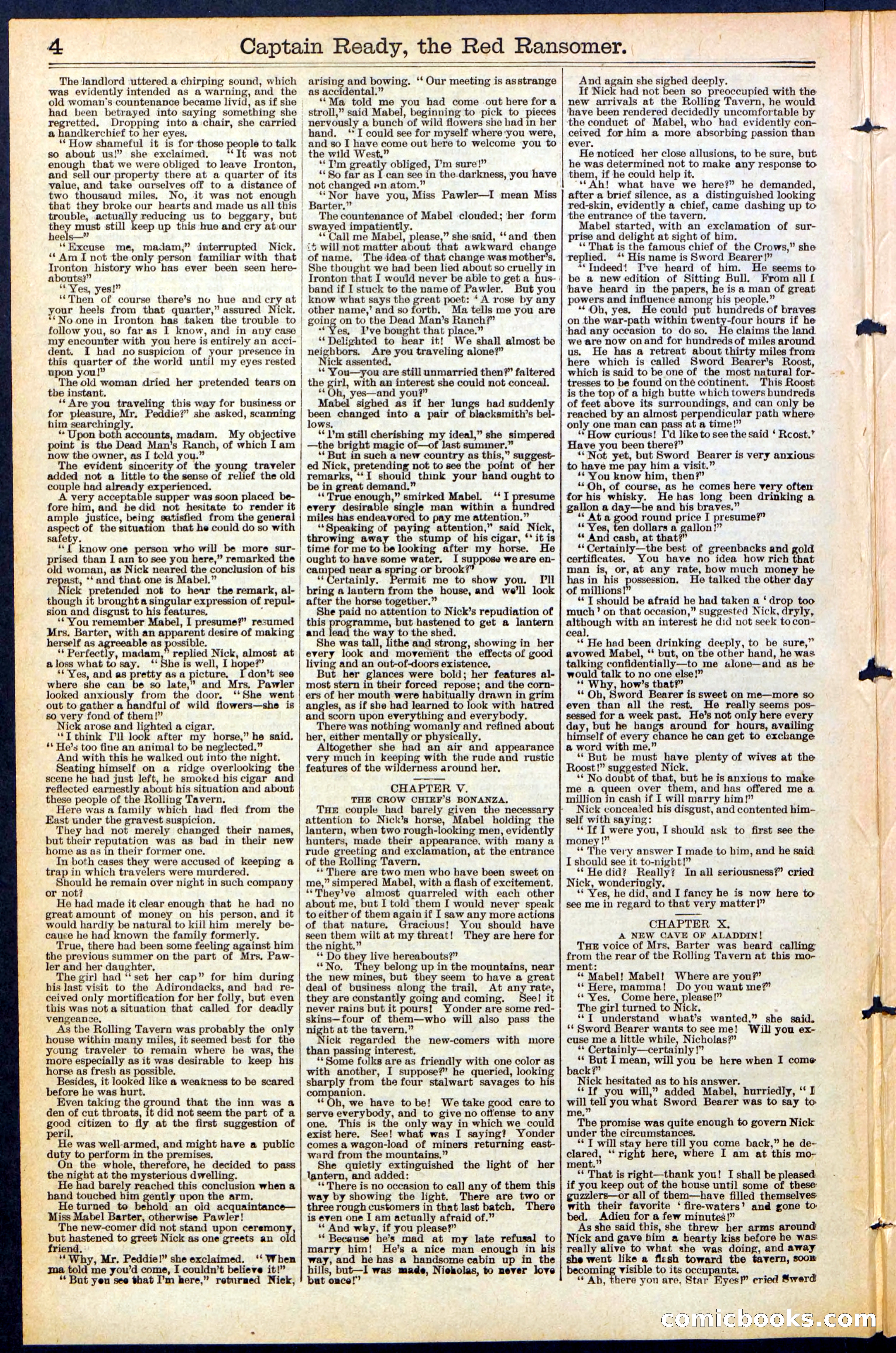 Beadle's New York Dime Library, No. 484 — page 4 of 32