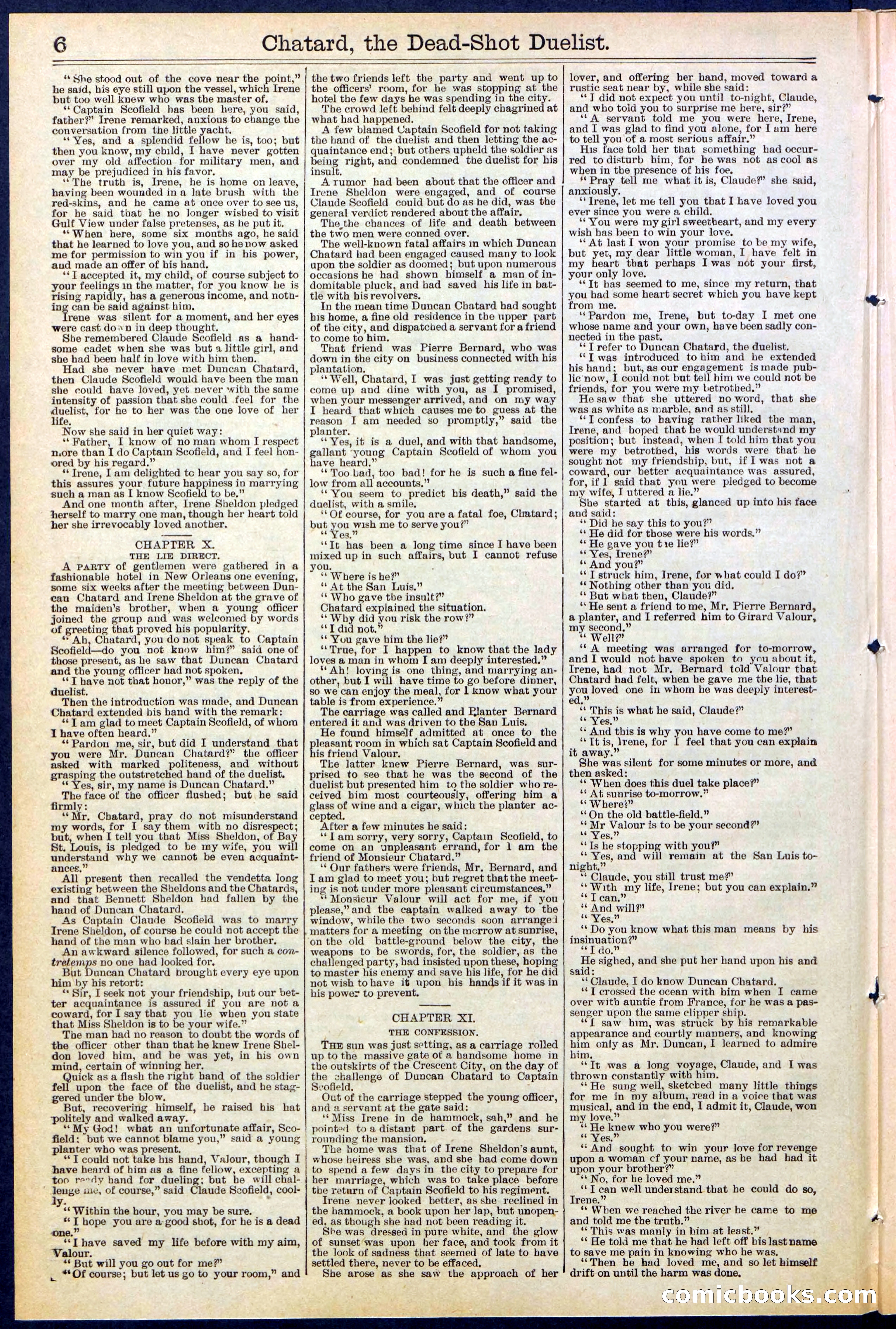 Beadle's New York Dime Library No. 516 — page 6 of 32
