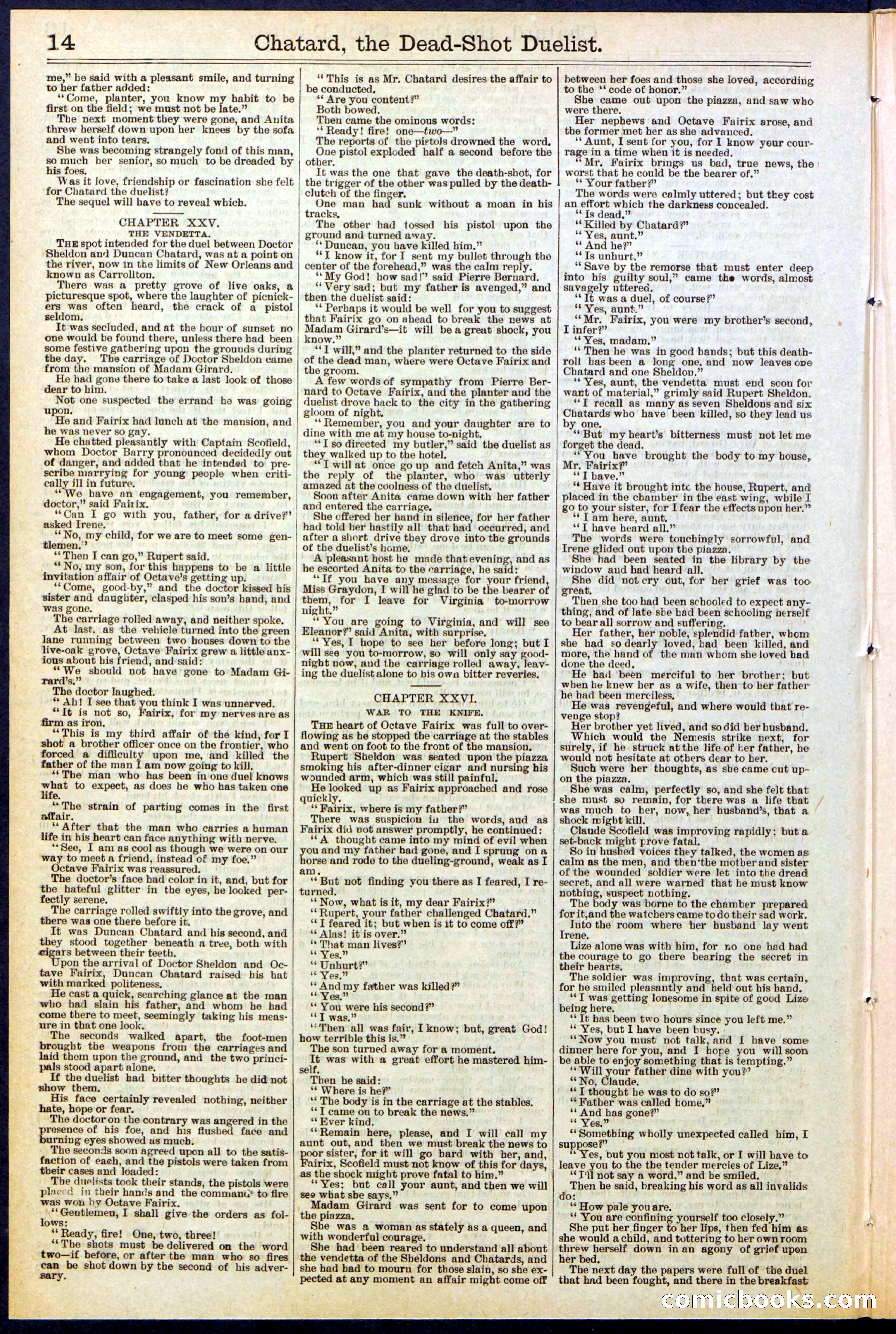 Beadle's New York Dime Library No. 516 — page 14 of 32