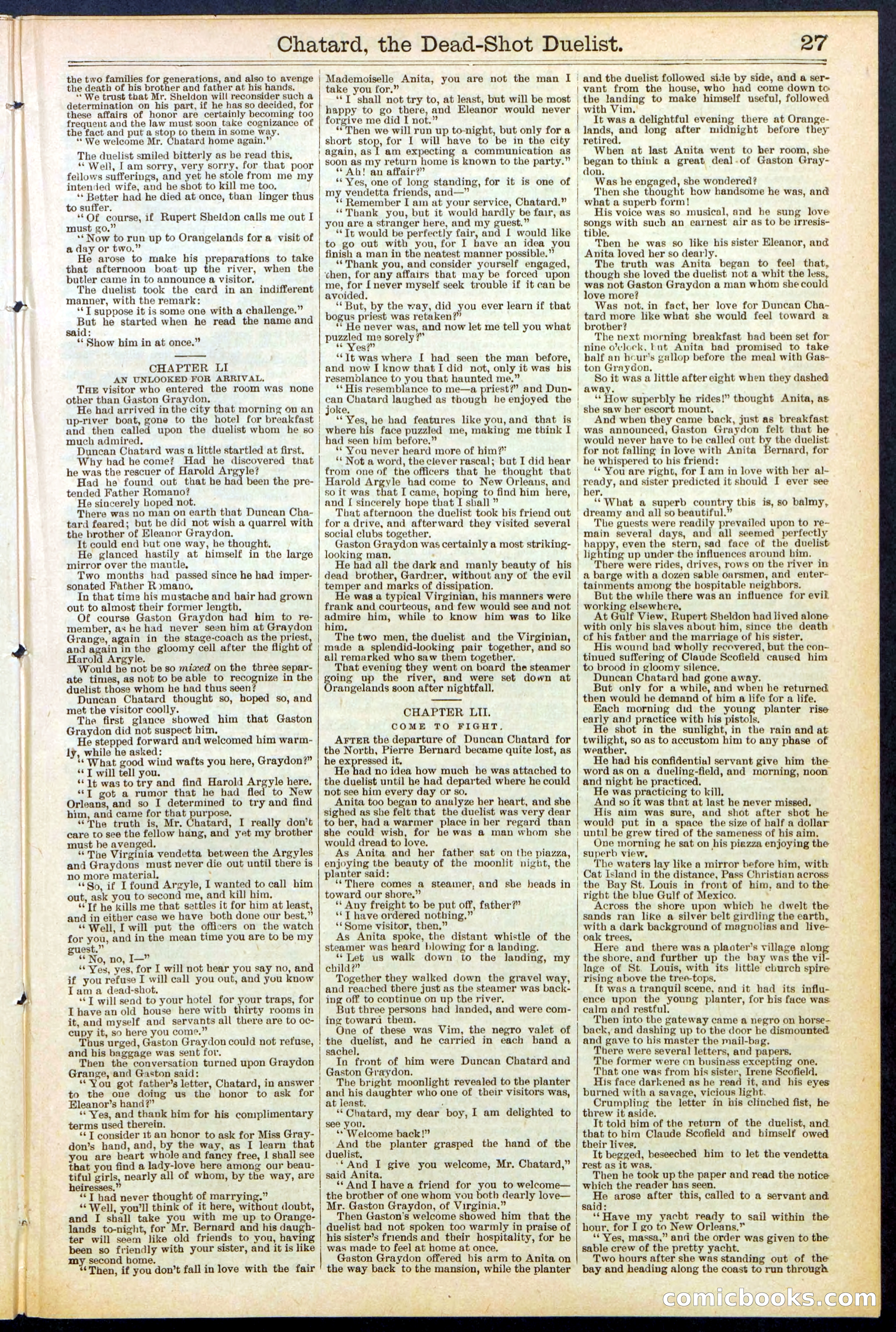 Beadle's New York Dime Library No. 516 — page 27 of 32