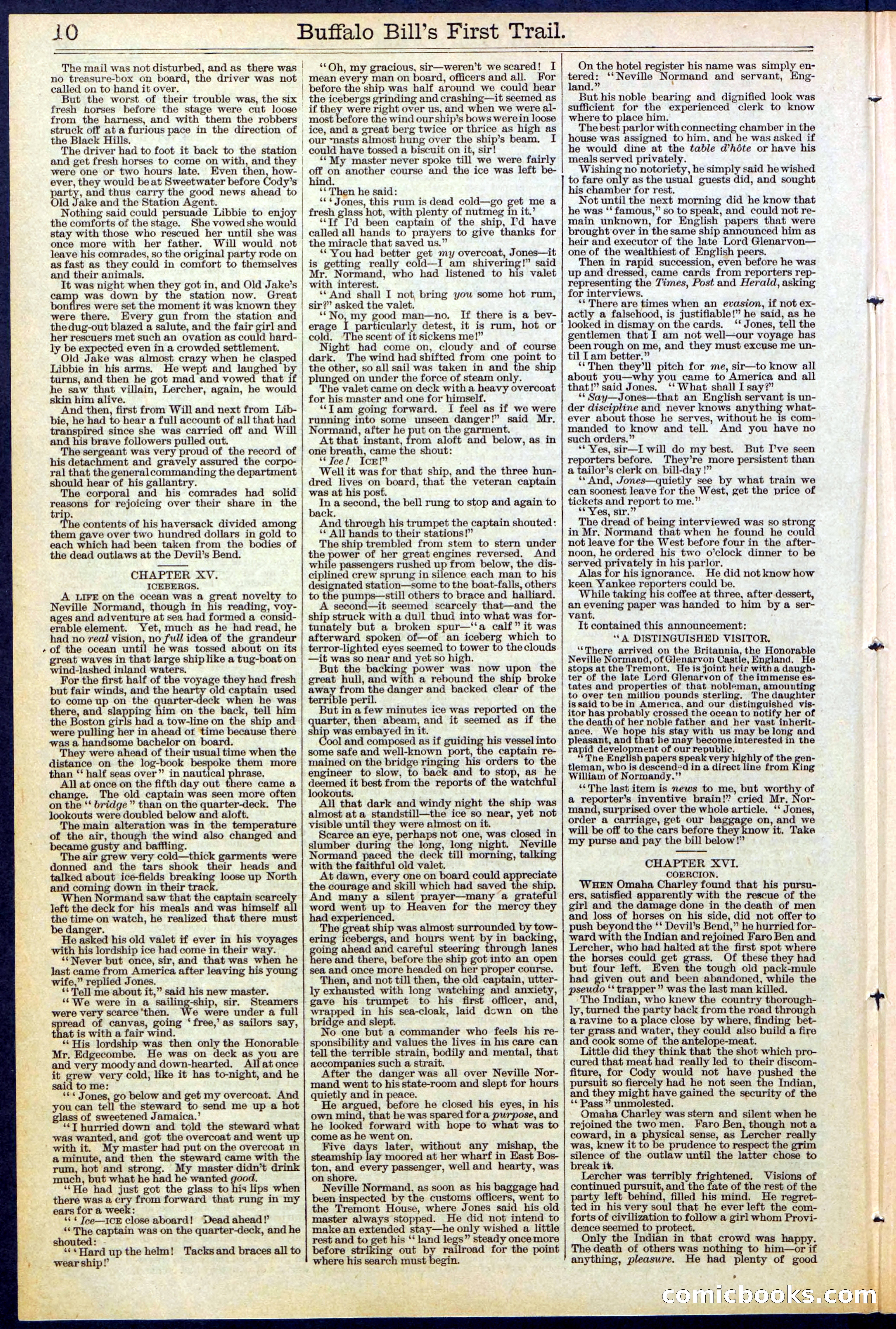 Beadle's New York Dime Library No. 517 — page 10 of 32
