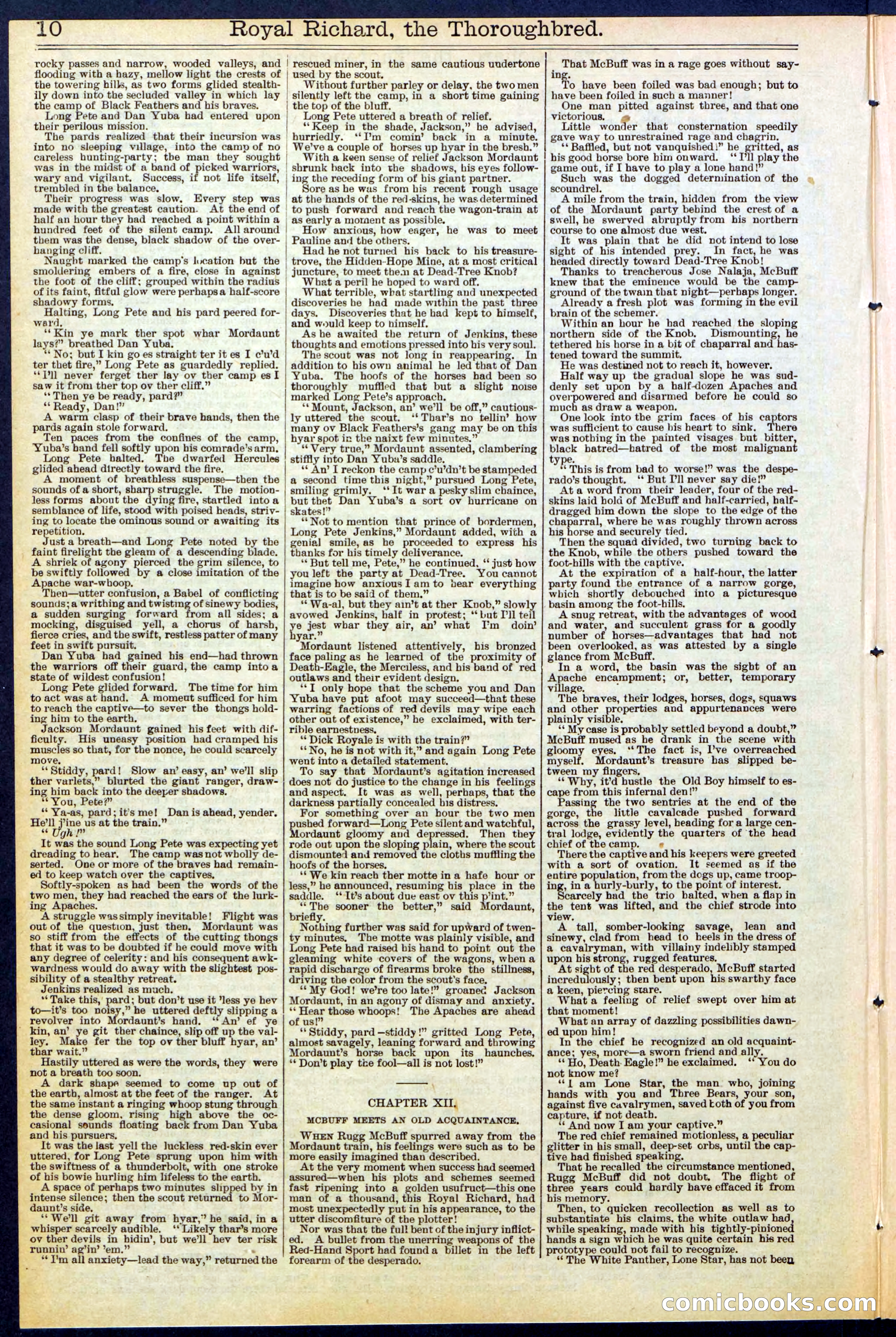 Beadle's Dime Library No. 518 — page 10 of 32