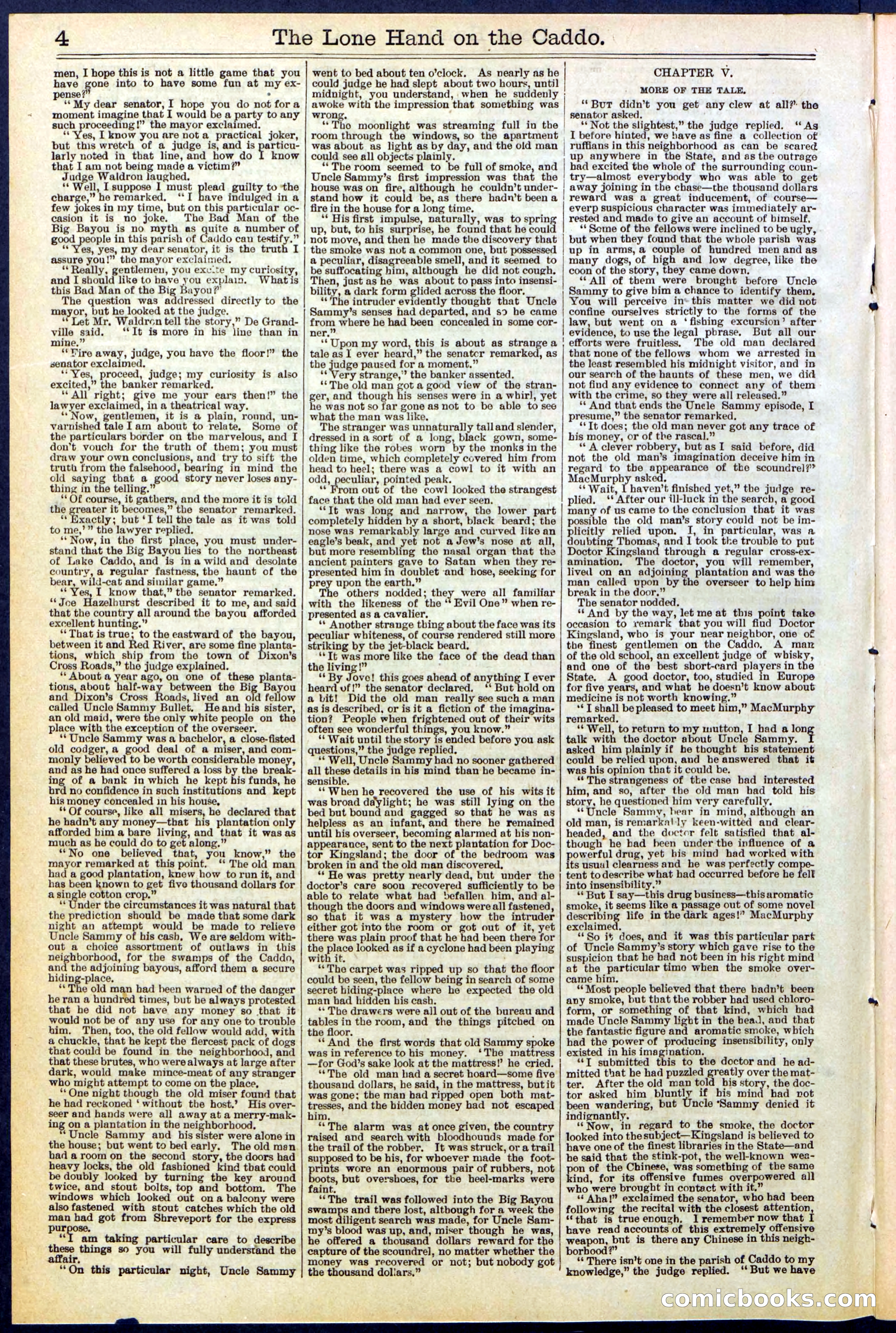 Beadle's New York Dime Library No. 520 — page 4 of 32