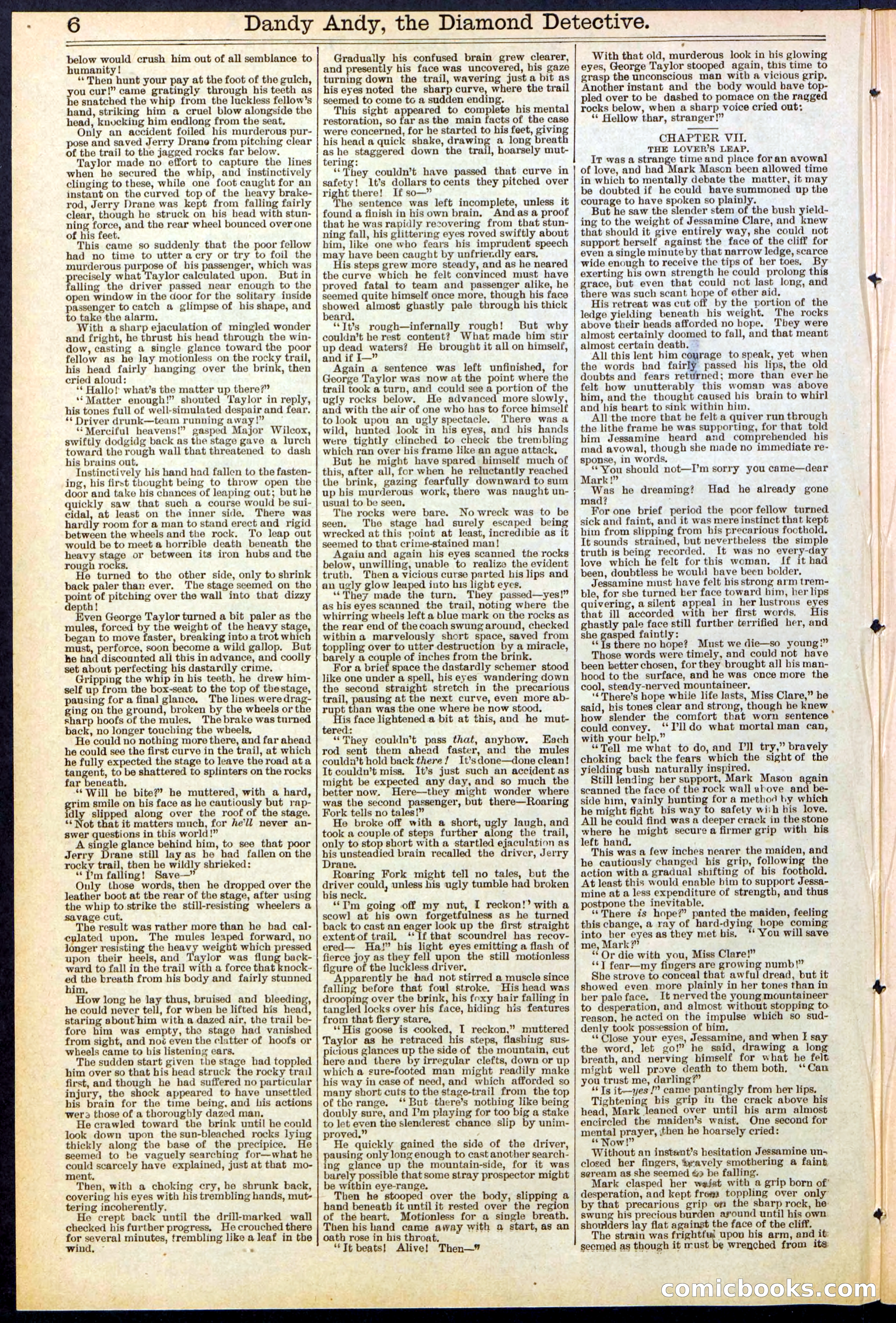 Beadle's Dime Library No. 527 — page 6 of 32