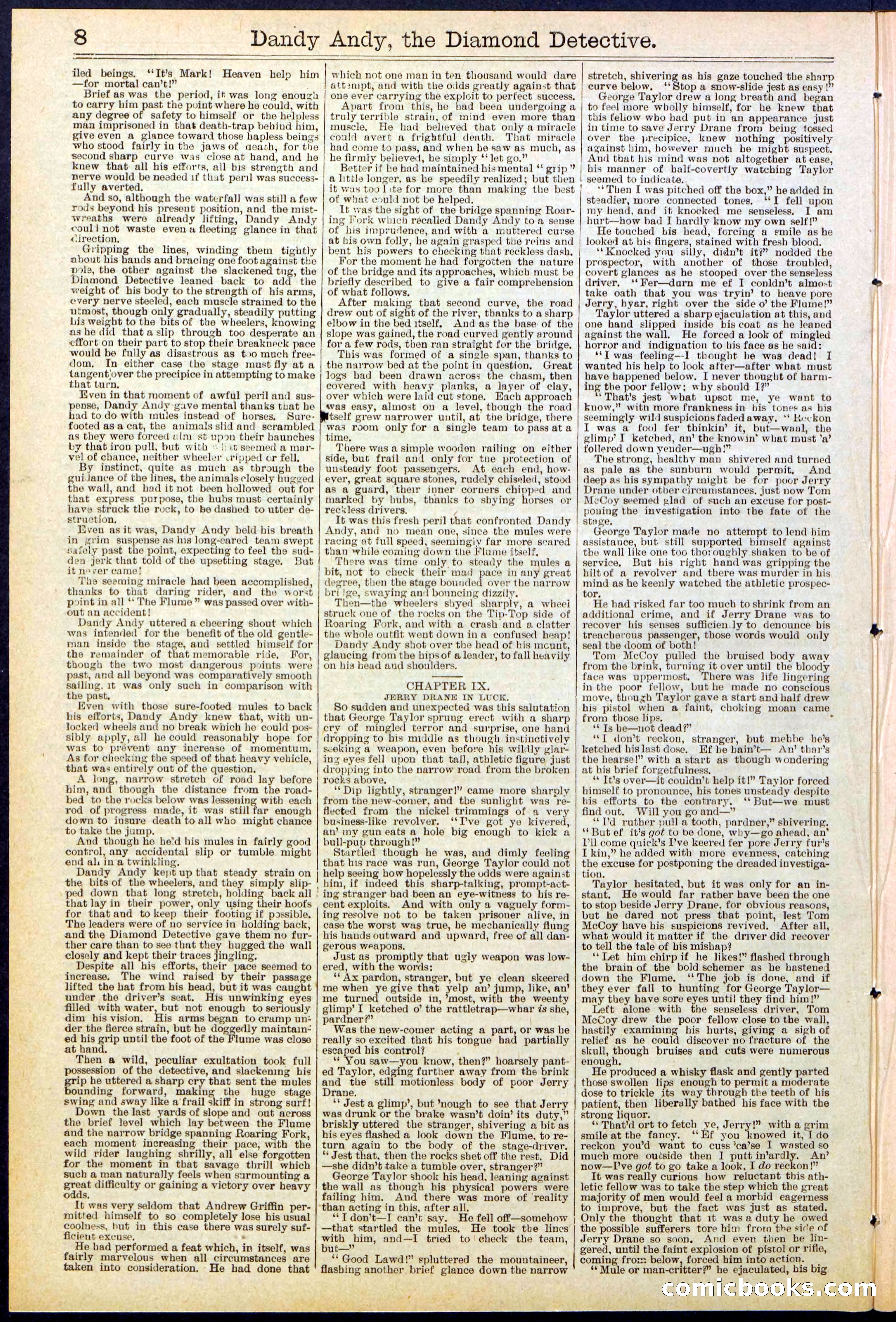 Beadle's Dime Library No. 527 — page 8 of 32
