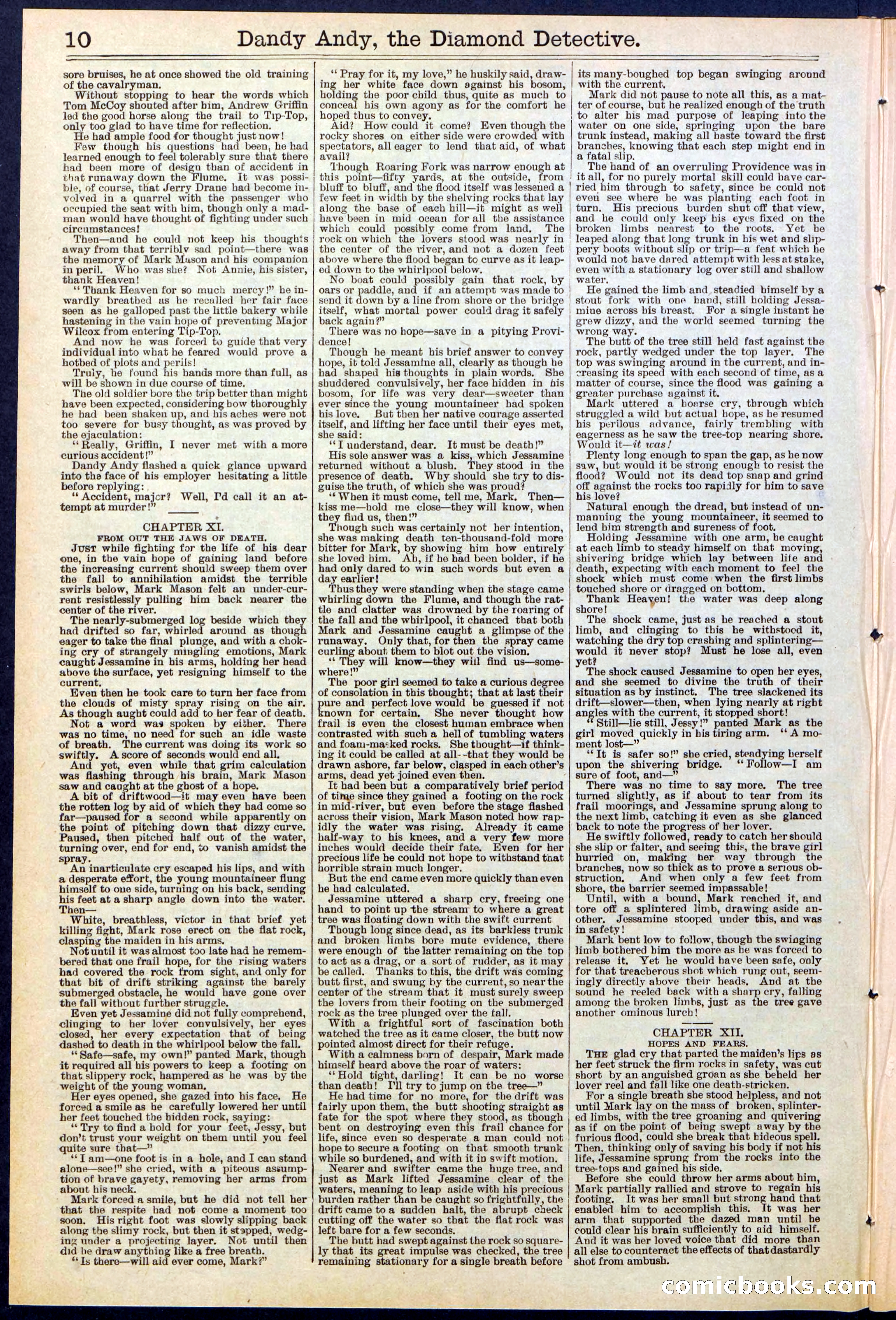 Beadle's Dime Library No. 527 — page 10 of 32