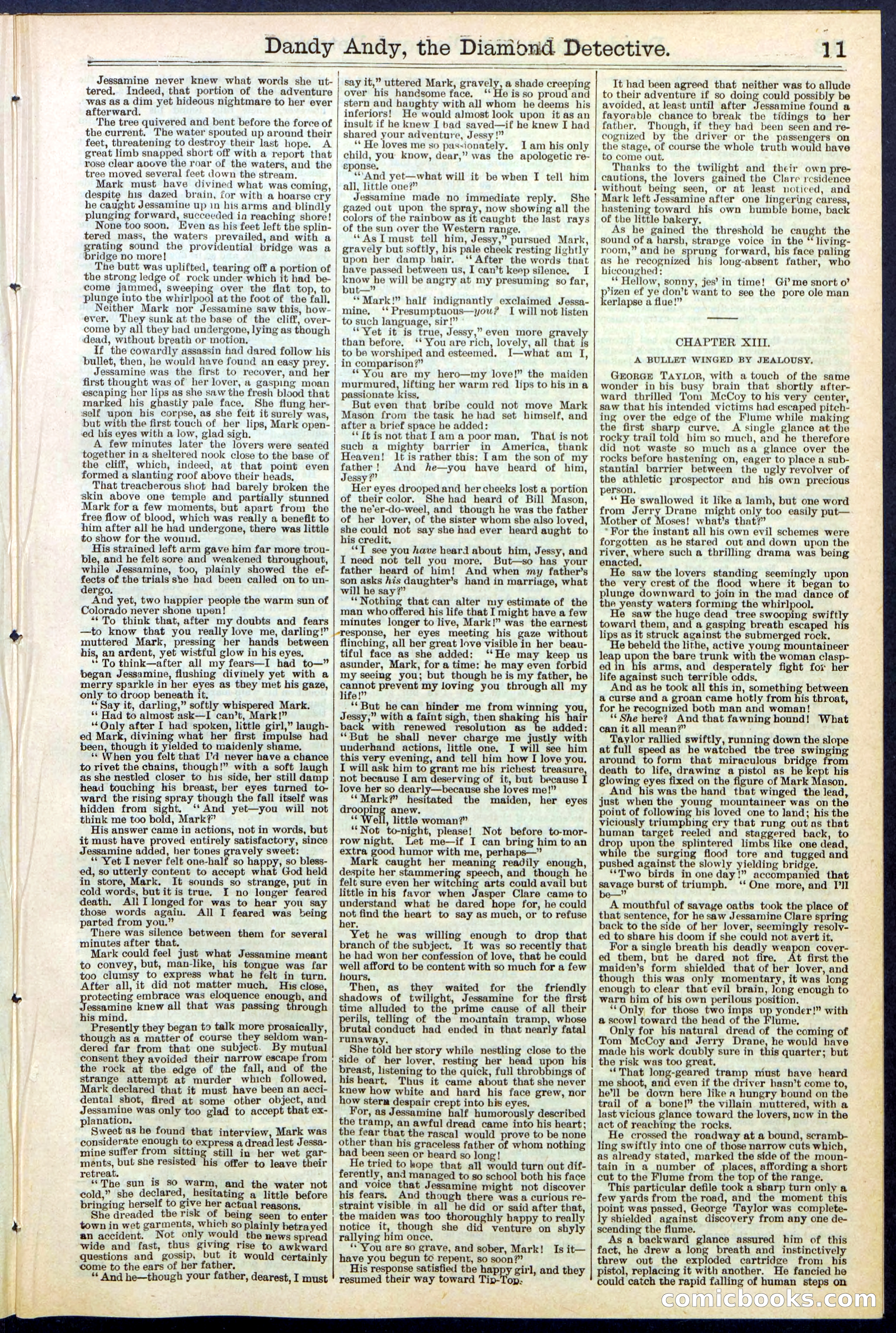 Beadle's Dime Library No. 527 — page 11 of 32
