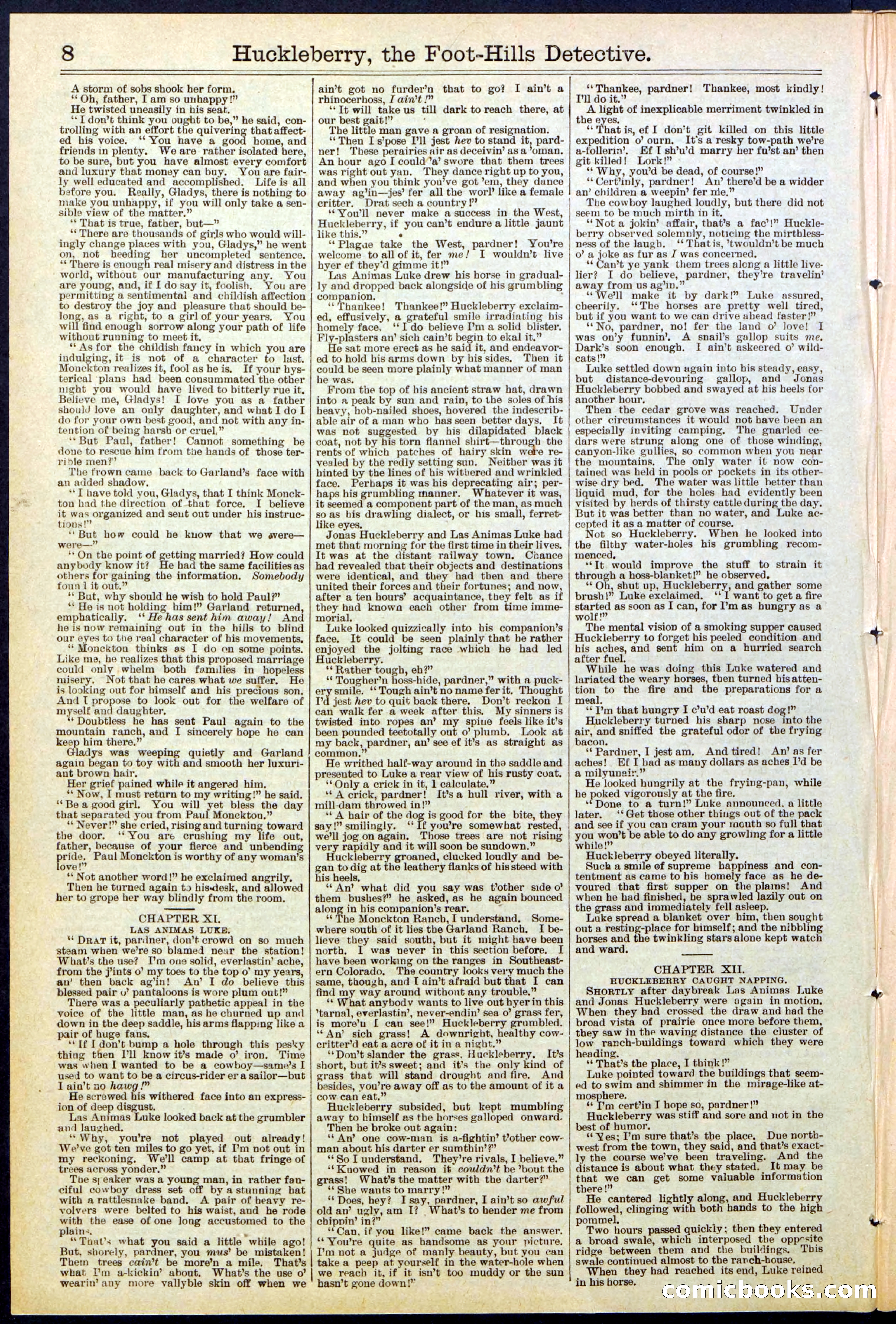 Beadle's New York Dime Library No. 528 — page 8 of 32