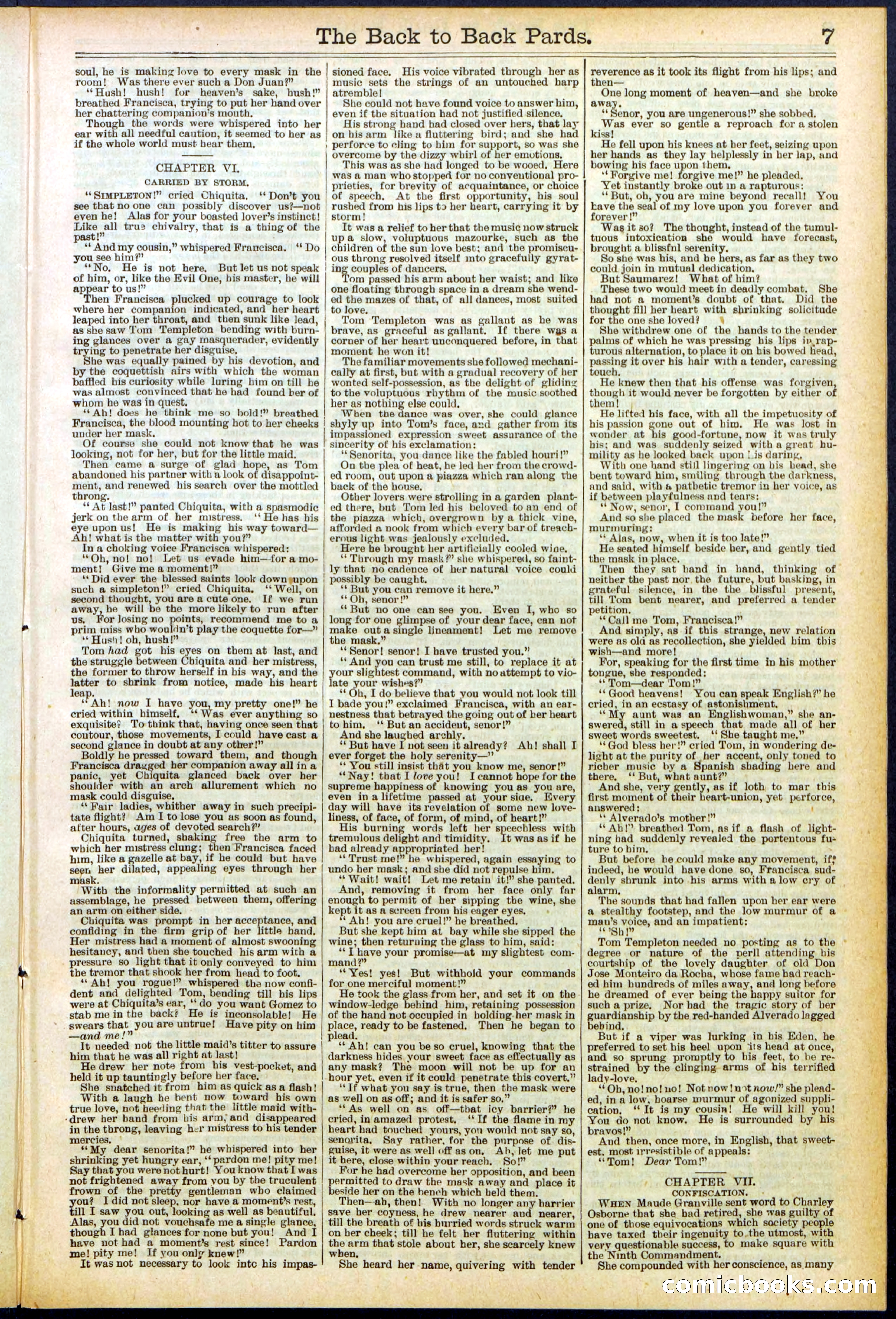Beadle's New York Dime Library No. 544 — page 7 of 32