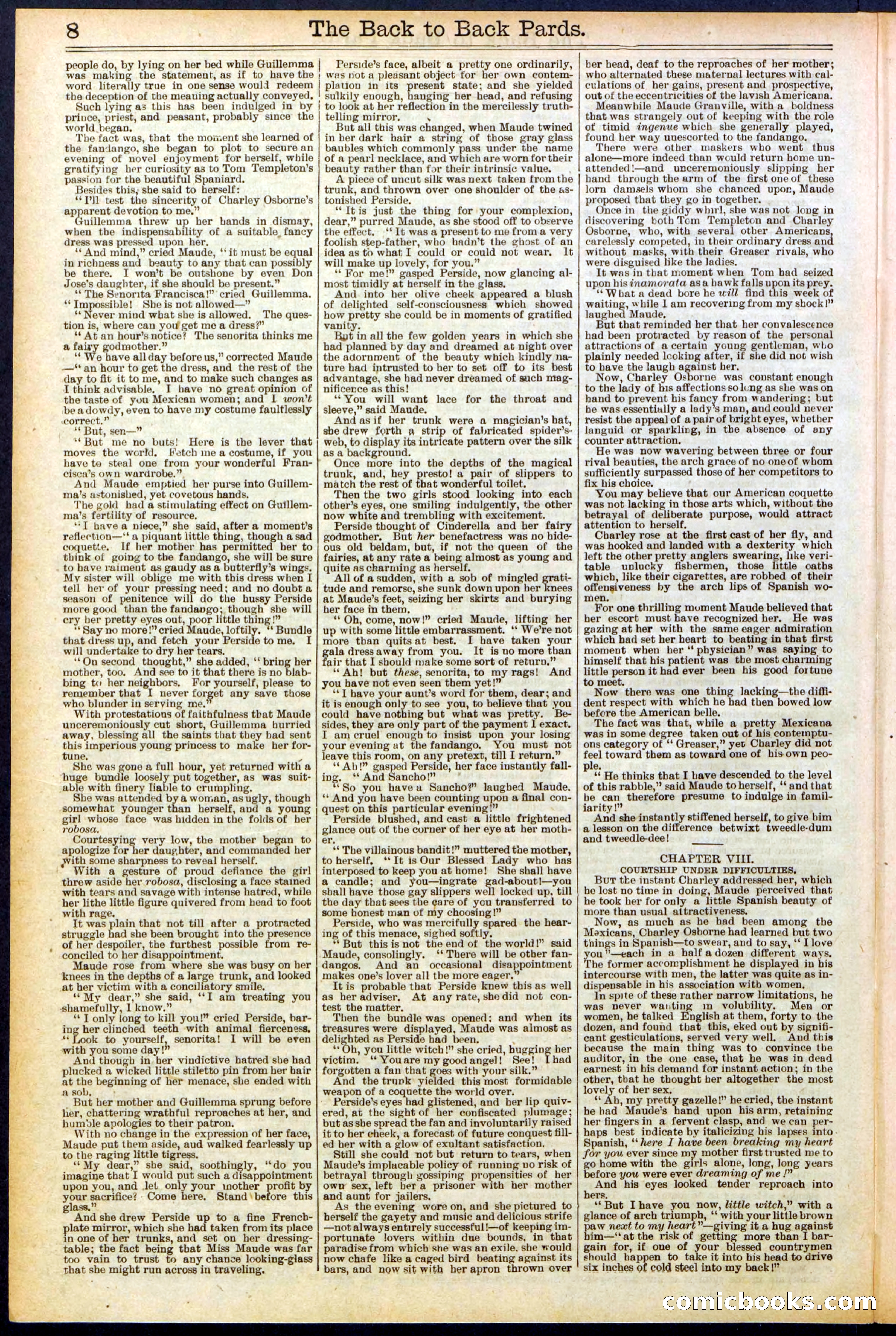 Beadle's New York Dime Library No. 544 — page 8 of 32