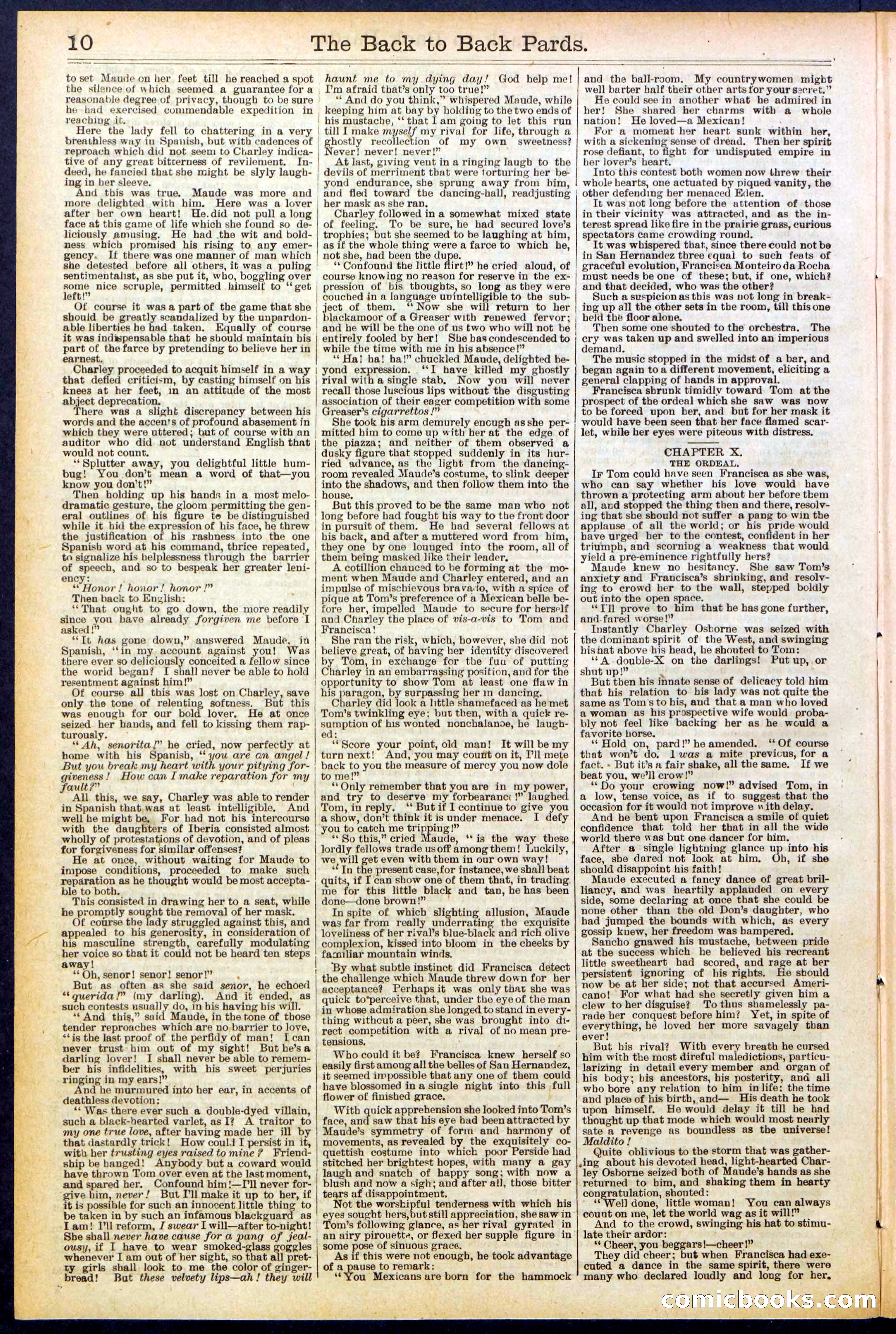 Beadle's New York Dime Library No. 544 — page 10 of 32