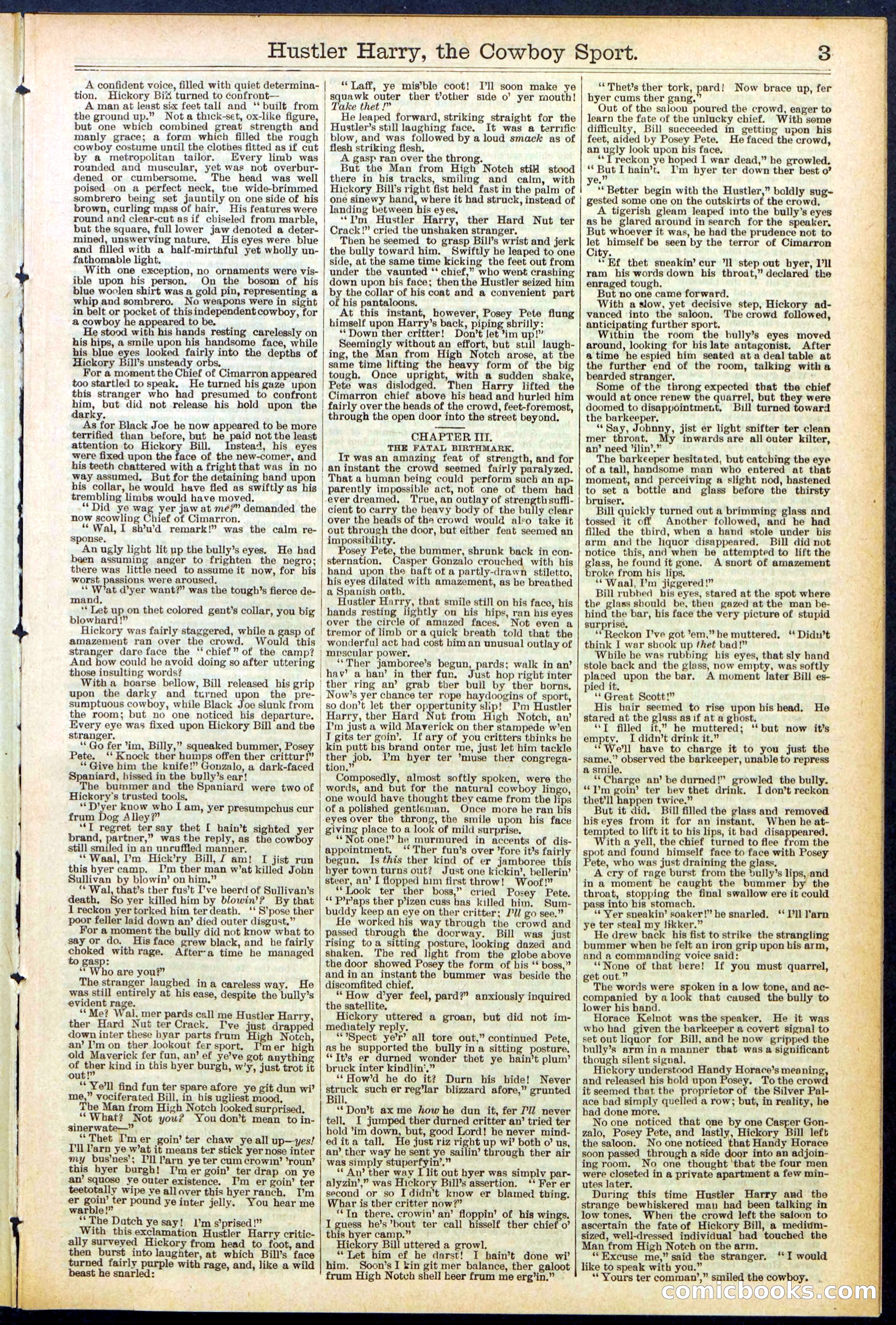 Beadle's New York Dime Library, No. 545 — page 3 of 32