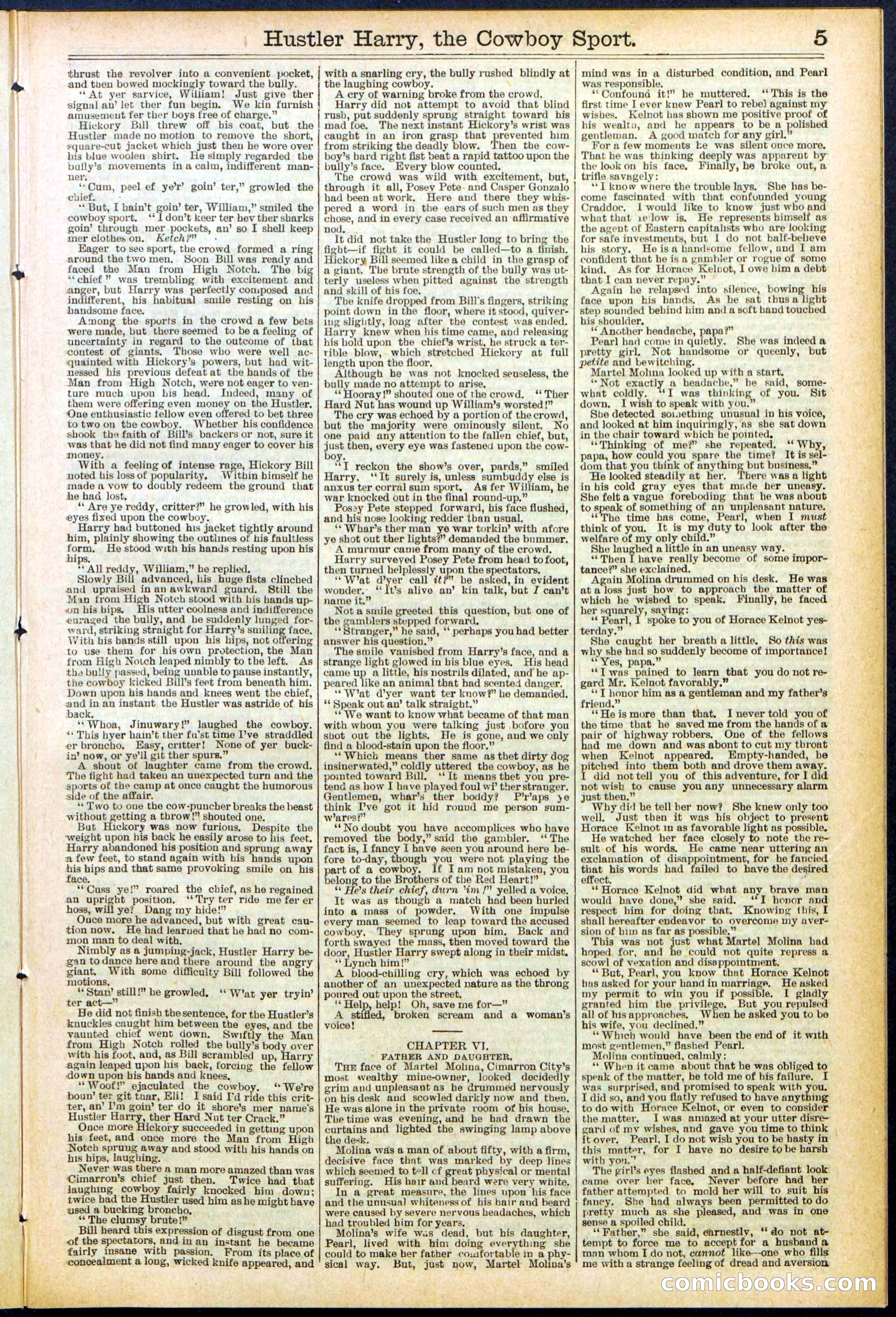 Beadle's New York Dime Library, No. 545 — page 5 of 32