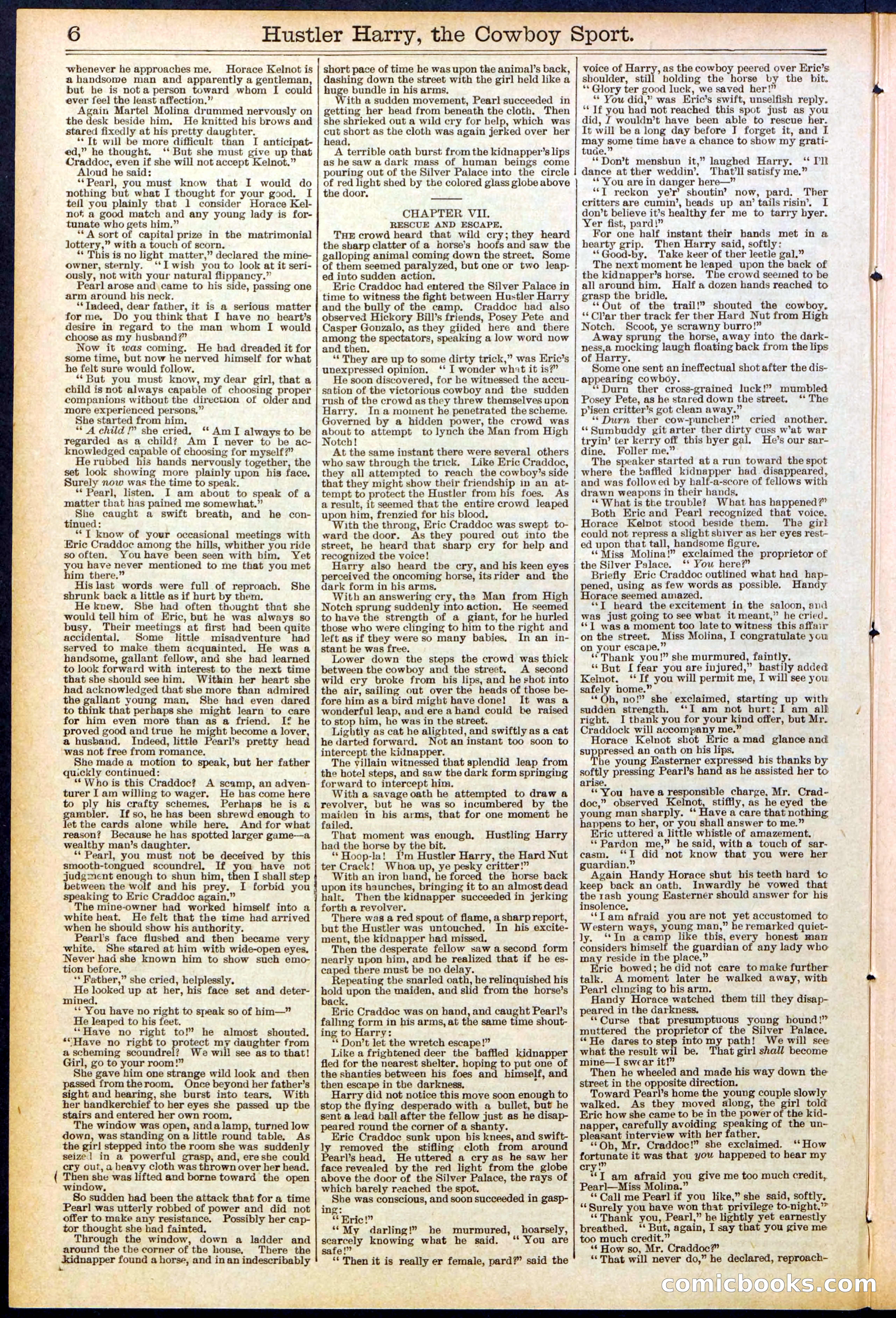 Beadle's New York Dime Library, No. 545 — page 6 of 32