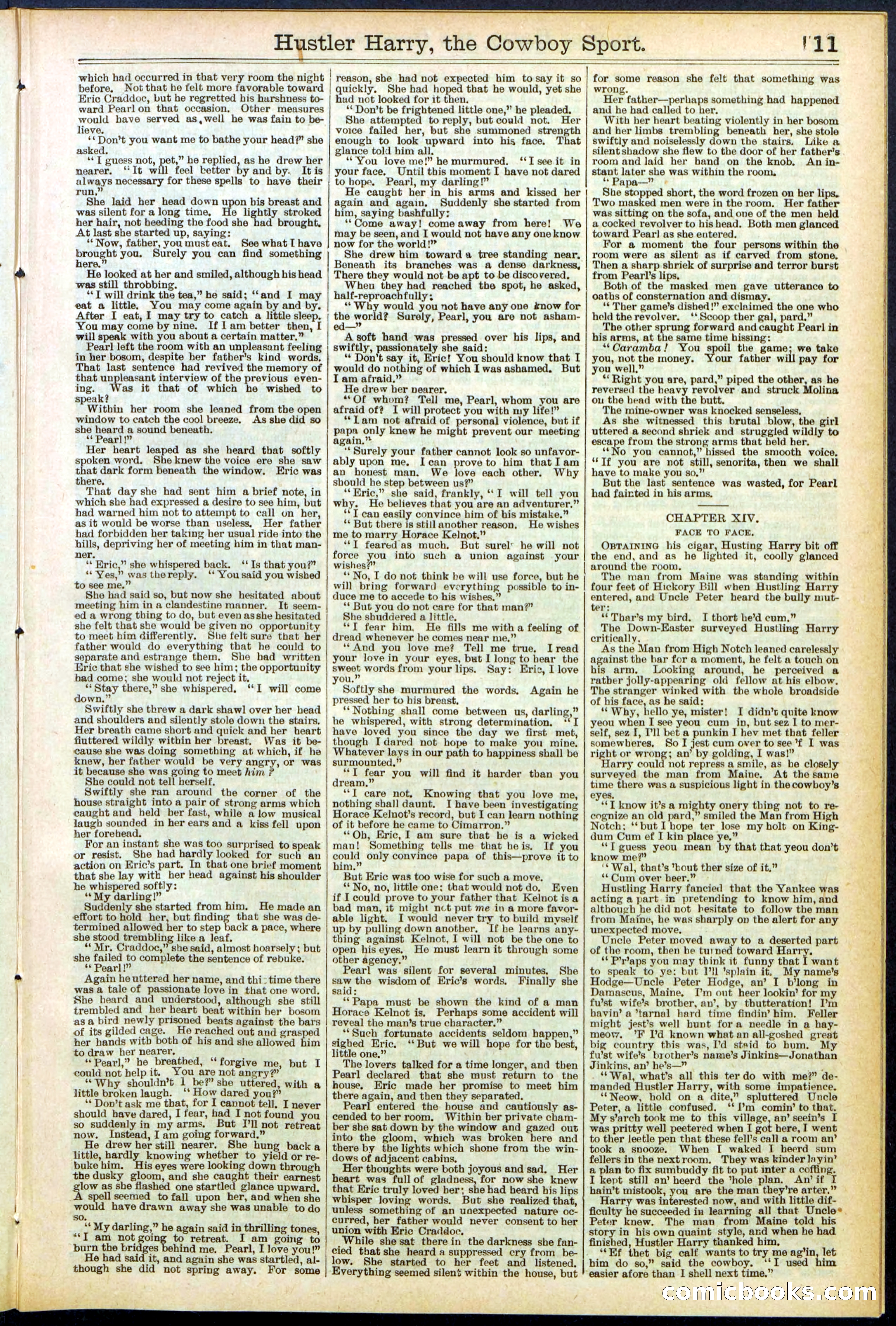 Beadle's New York Dime Library, No. 545 — page 11 of 32