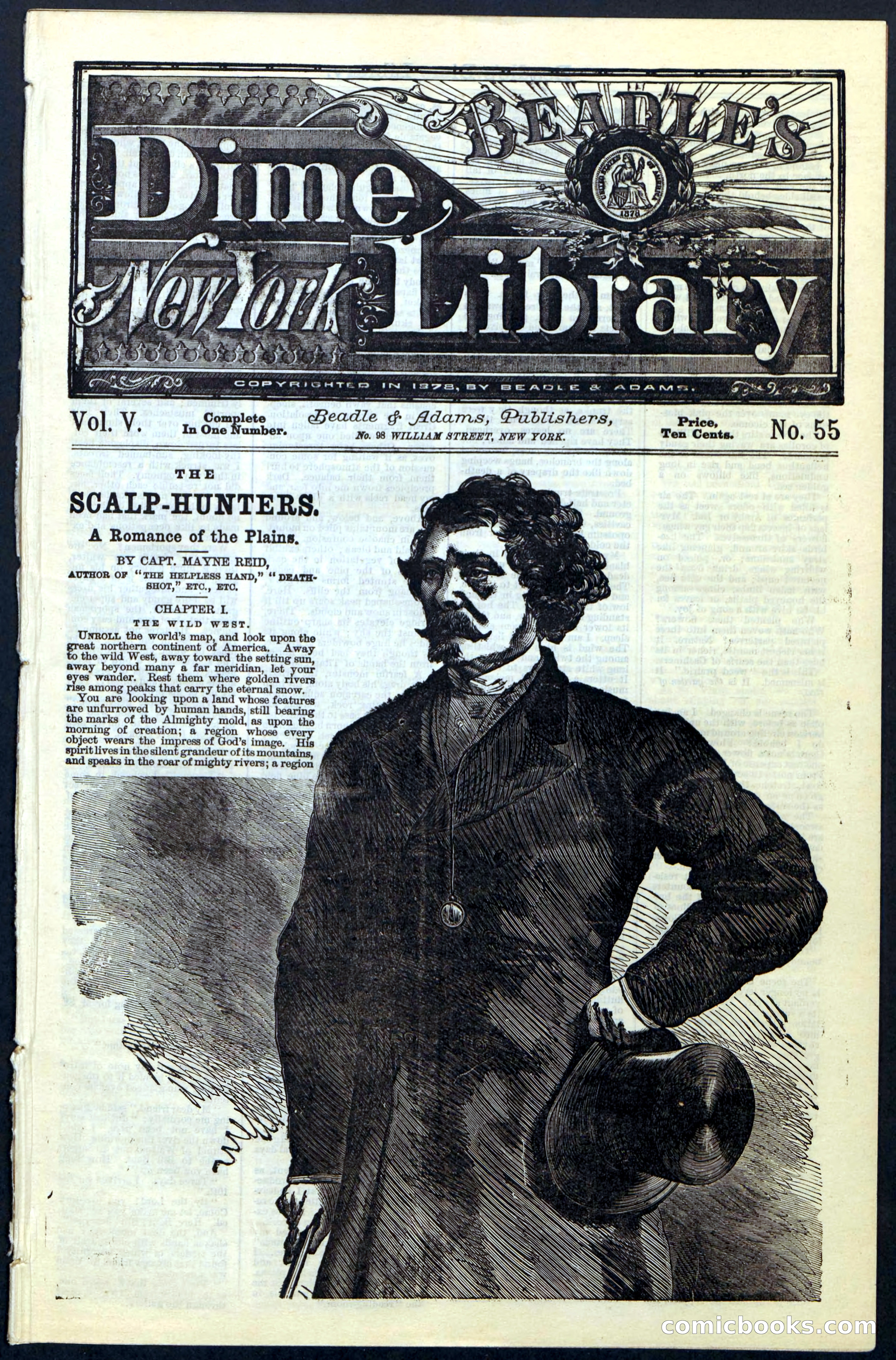 Beadle's New York Dime Library, No. 55 — page 1 of 48