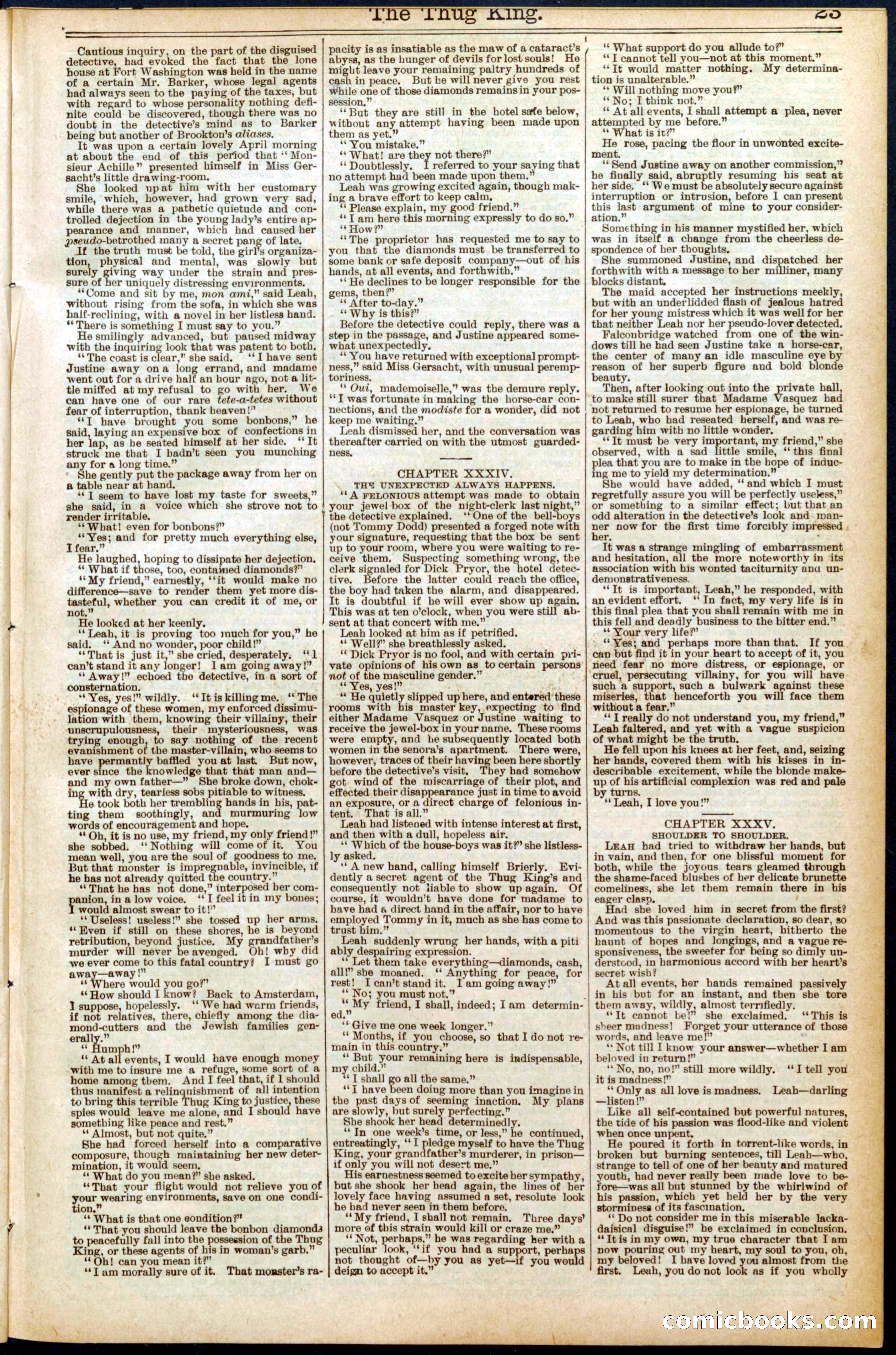 Beadle's Dime Library No. 561 — page 23 of 32