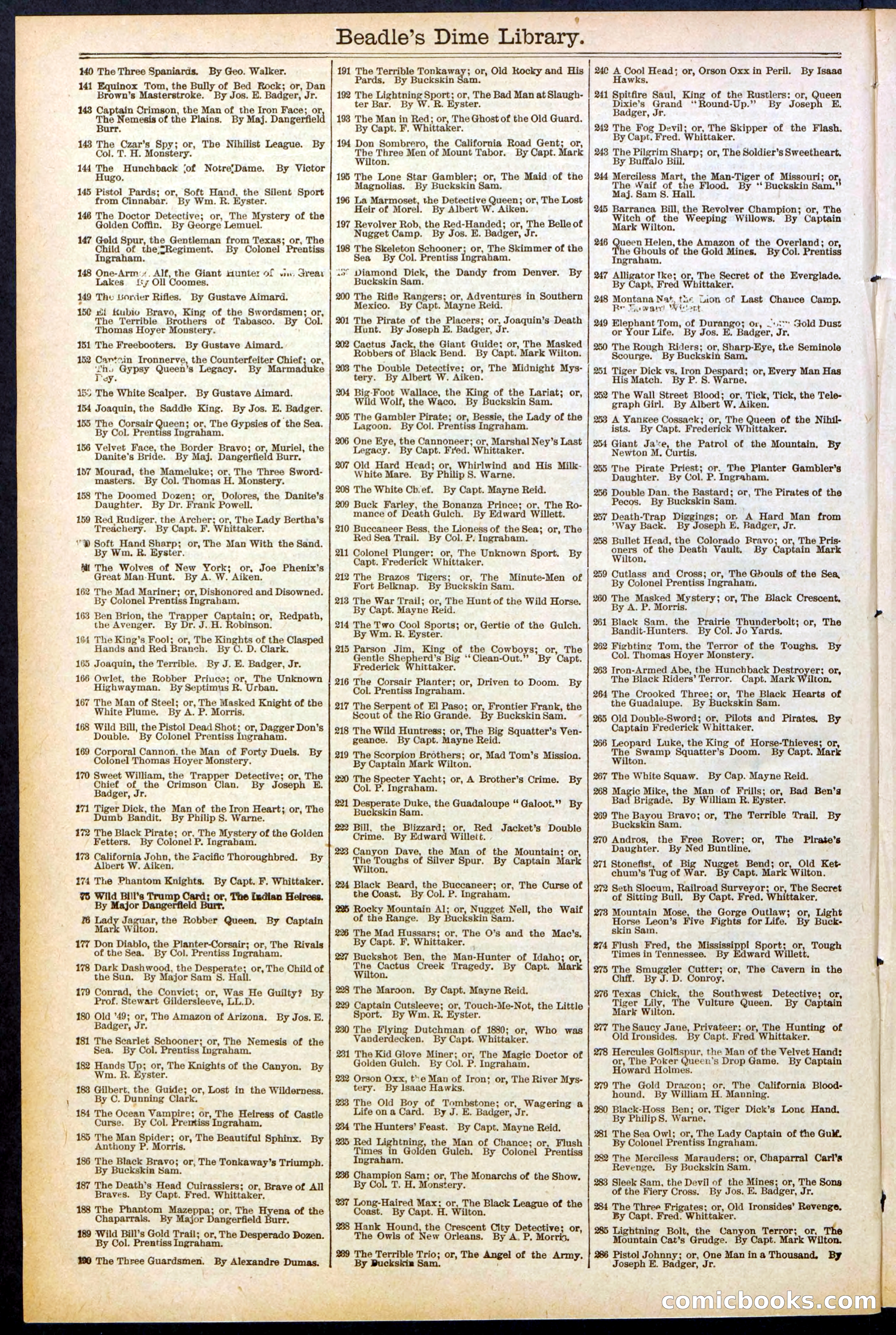 Beadle's Dime Library No. 562 — page 30 of 32