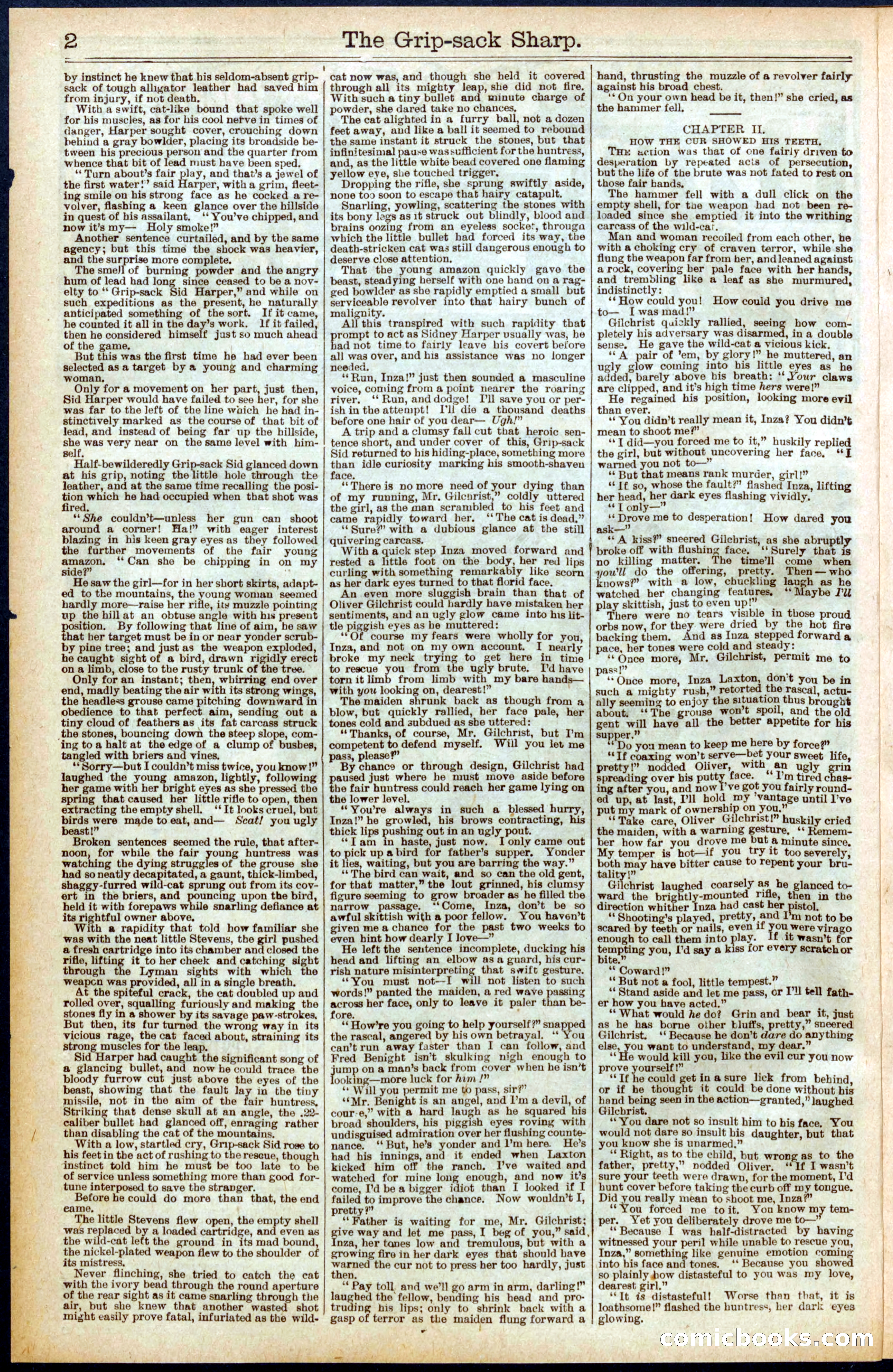 Beadle's Dime Library No. 564 — page 2 of 32