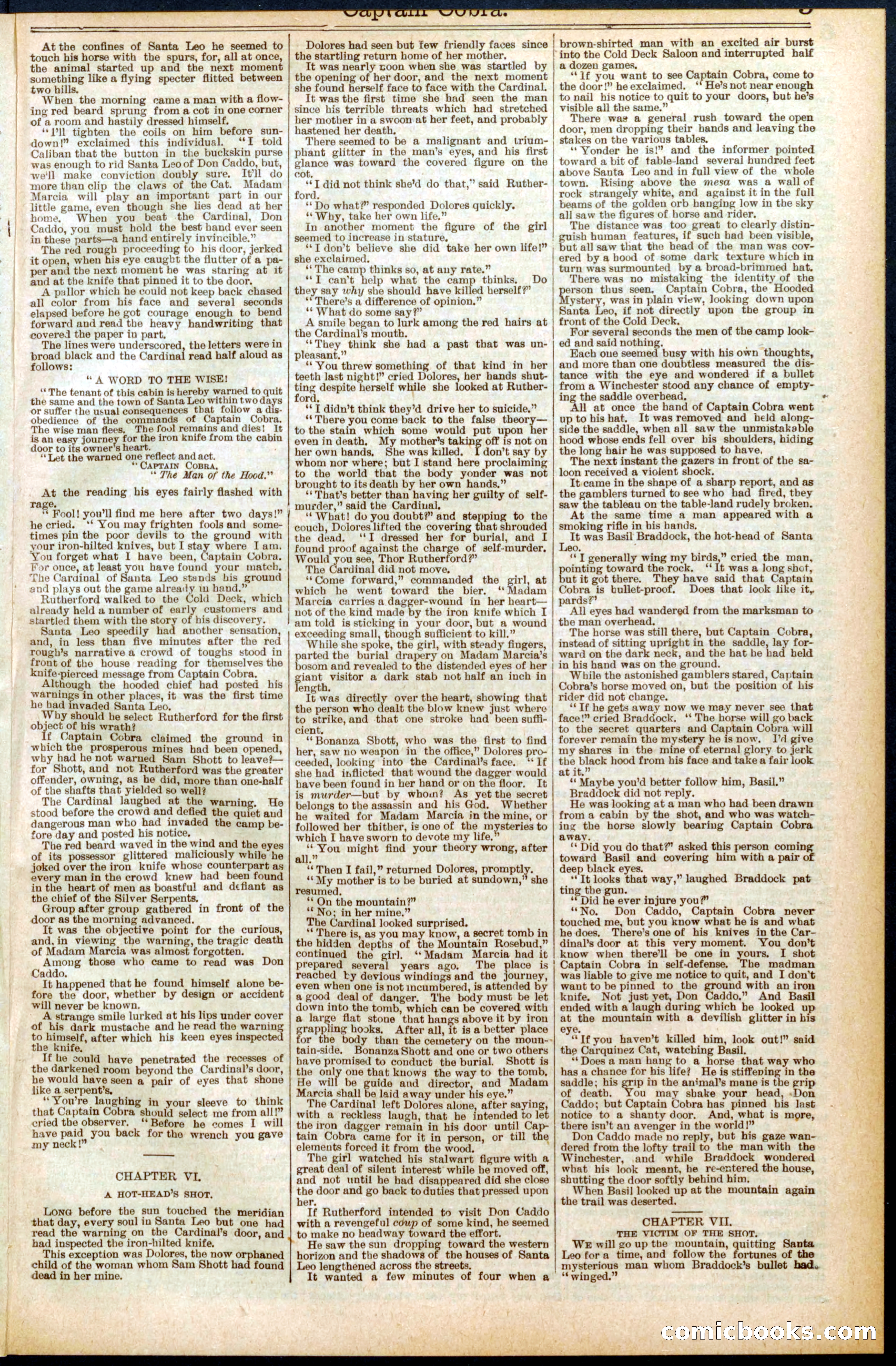 Beadle's Dime Library No. 569 — page 5 of 32
