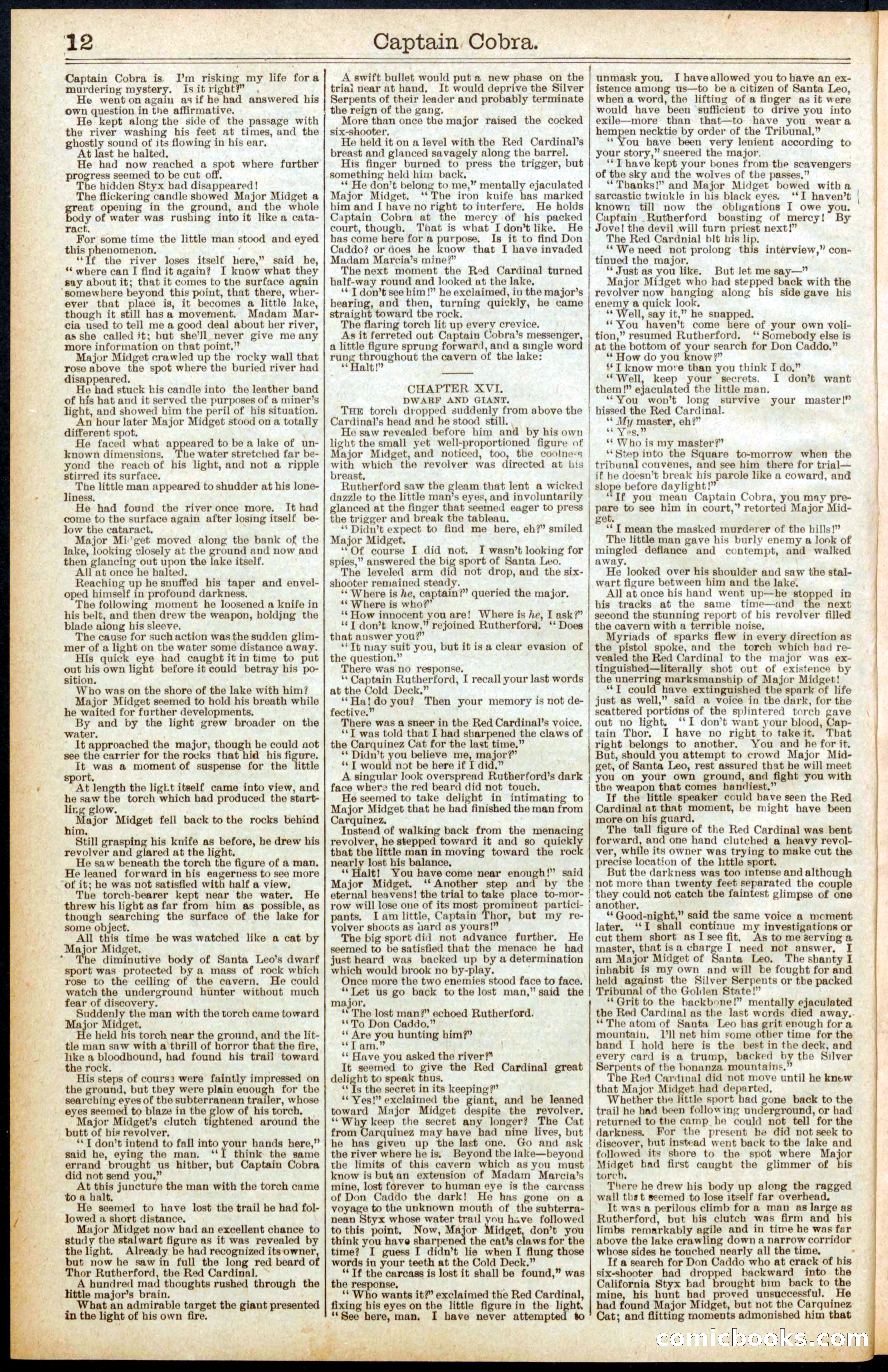Beadle's Dime Library No. 569 — page 12 of 32