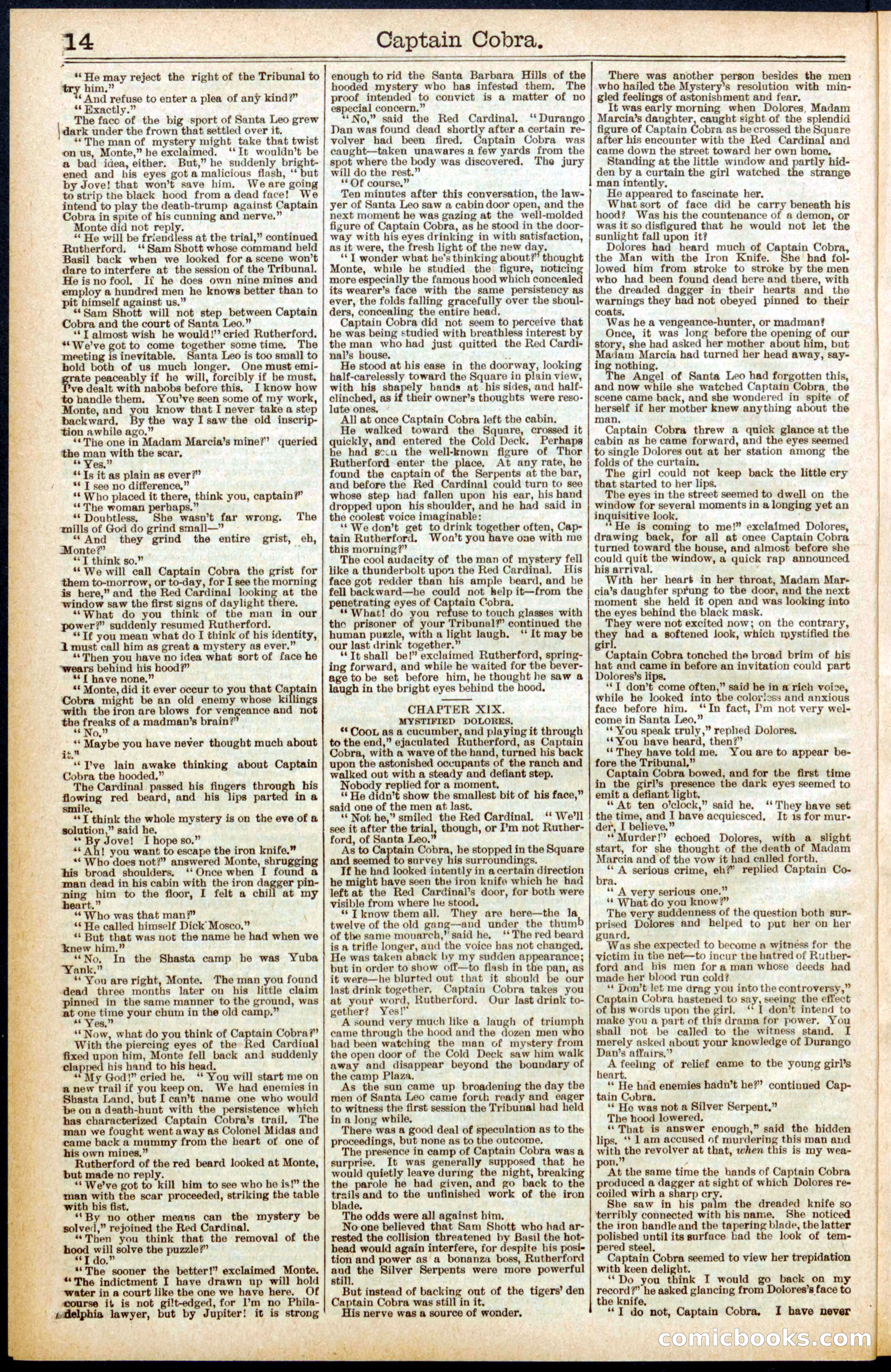 Beadle's Dime Library No. 569 — page 14 of 32