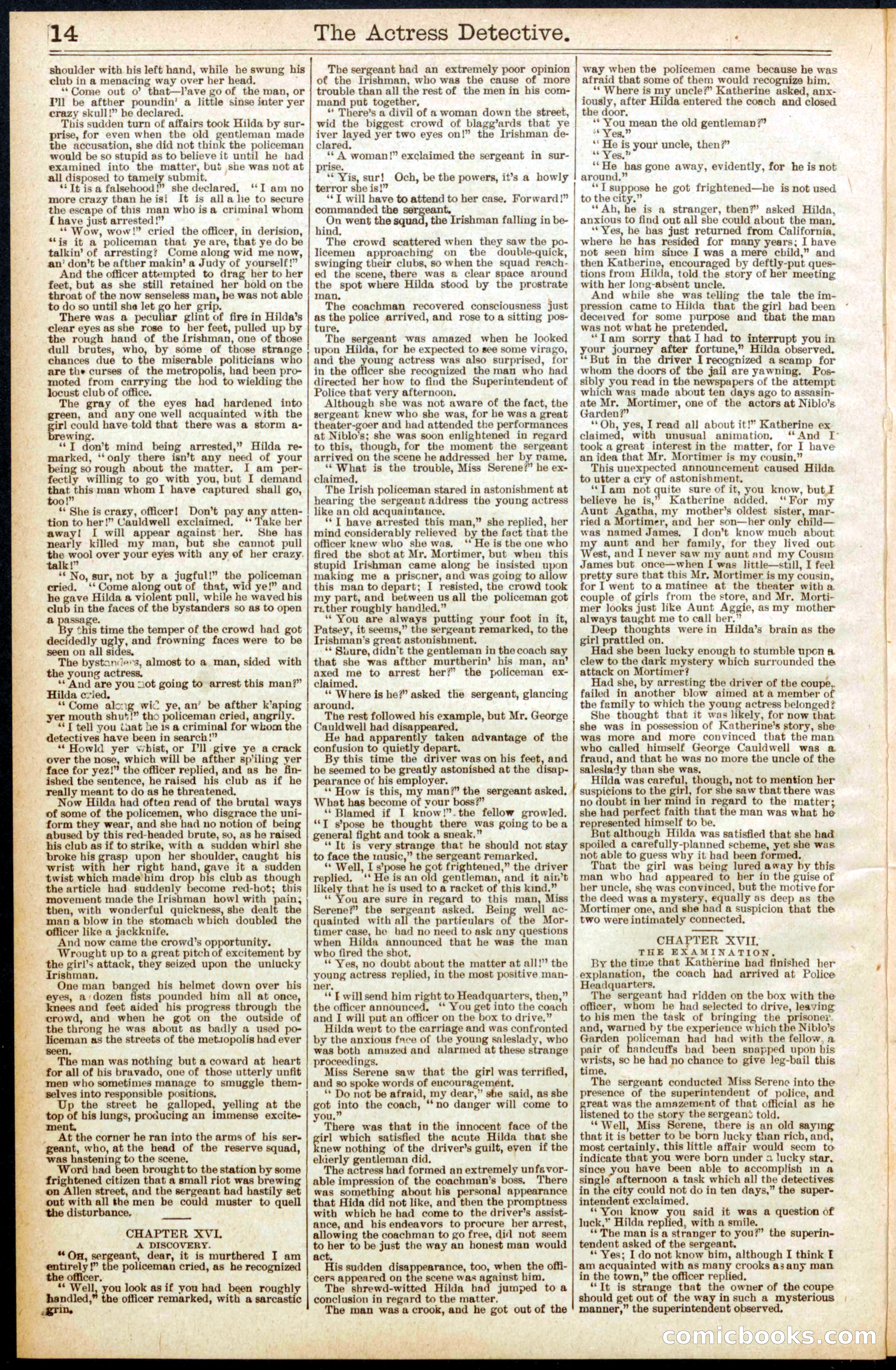 Beadle's Dime Library No. 570 — page 14 of 32