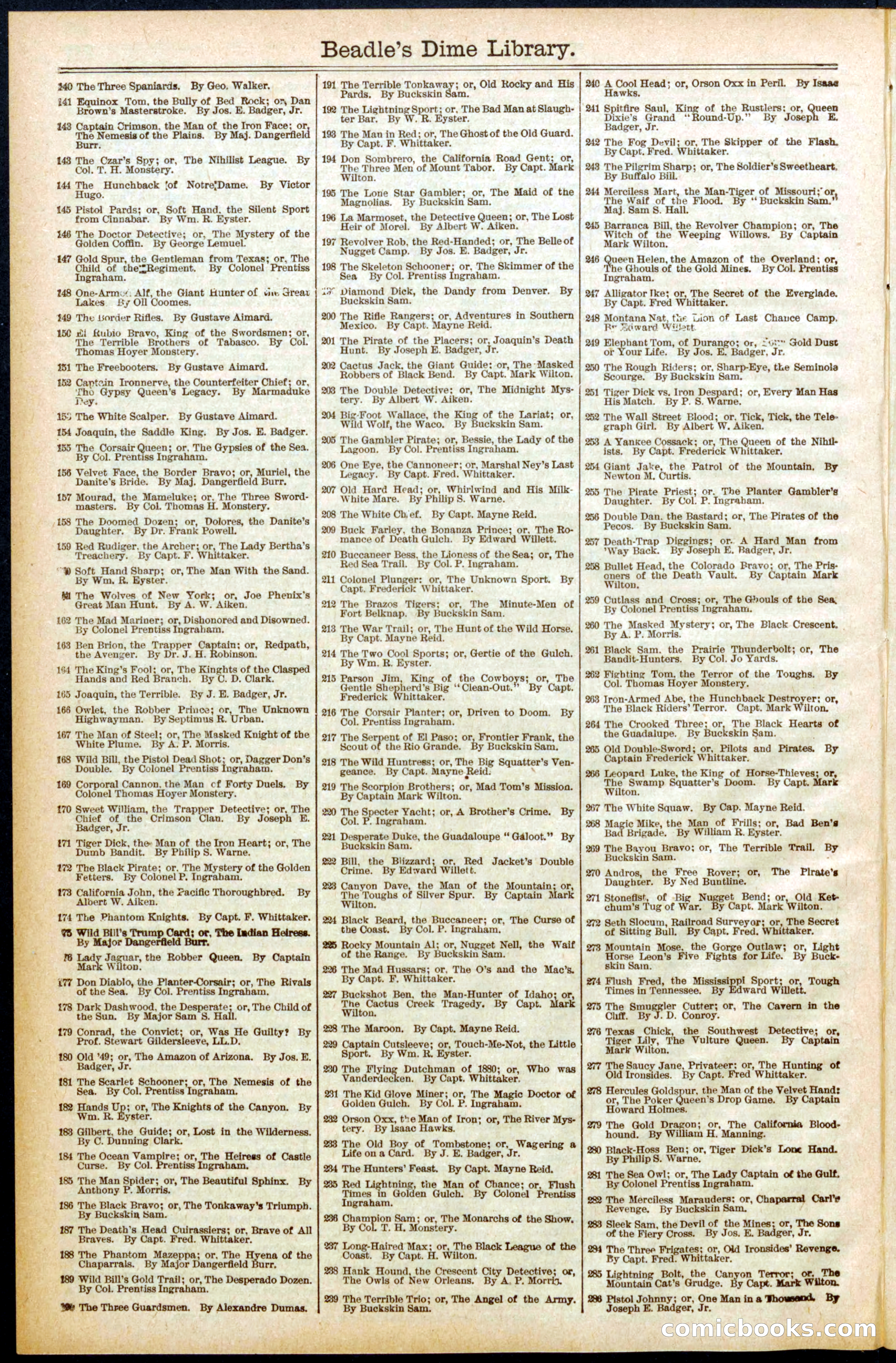 Beadle's Dime Library No. 570 — page 30 of 32