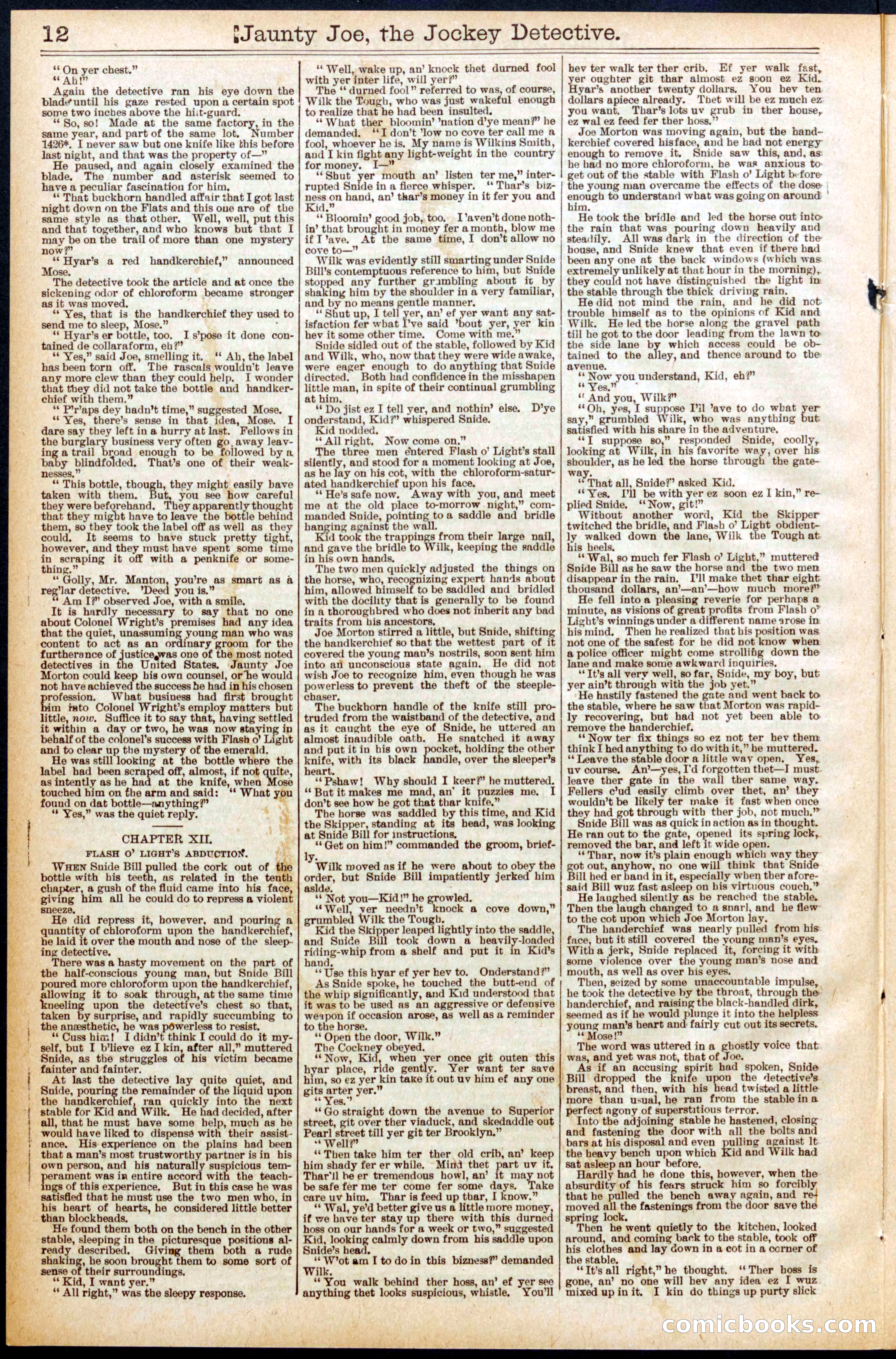 Beadle's Dime Library No. 572 — page 12 of 32