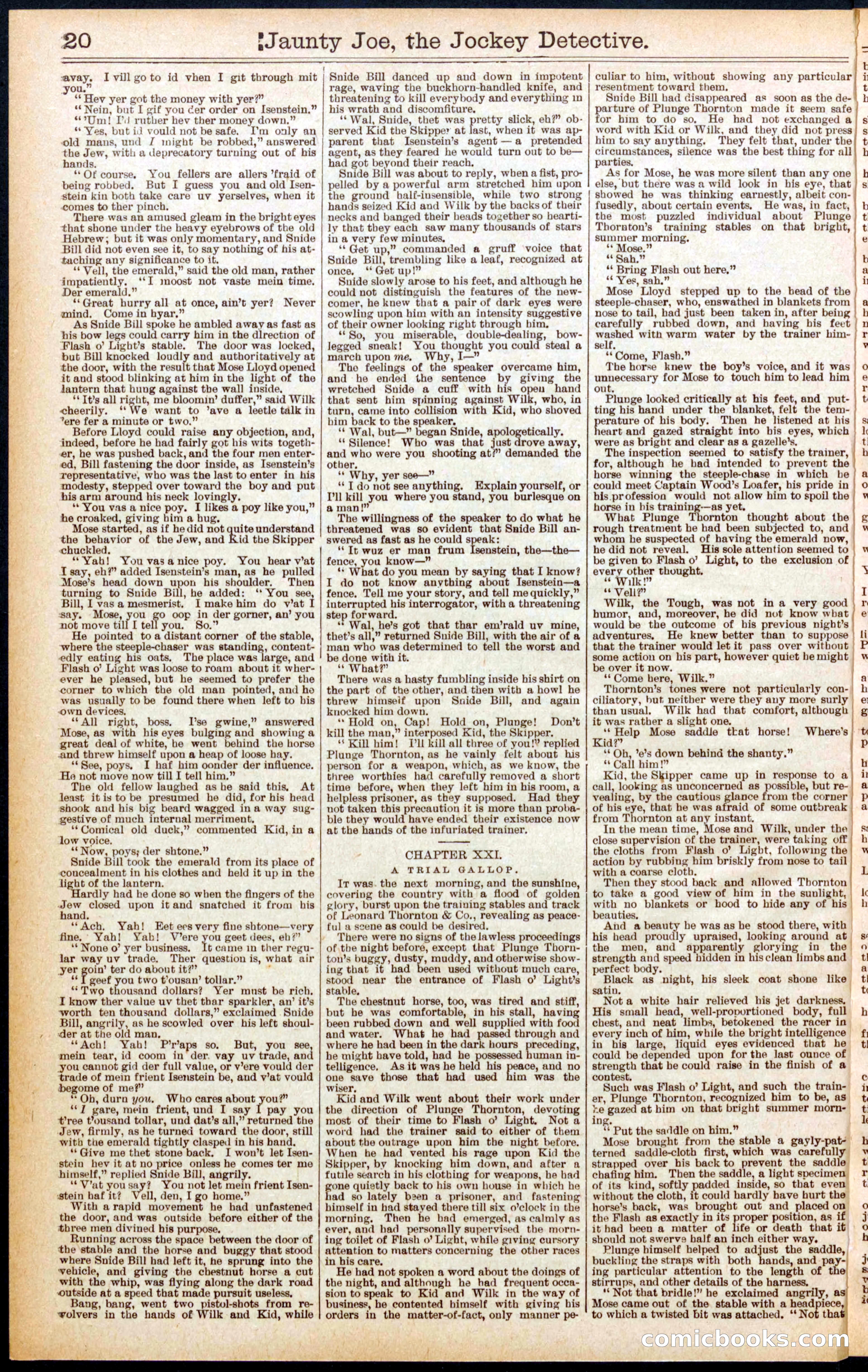Beadle's Dime Library No. 572 — page 20 of 32
