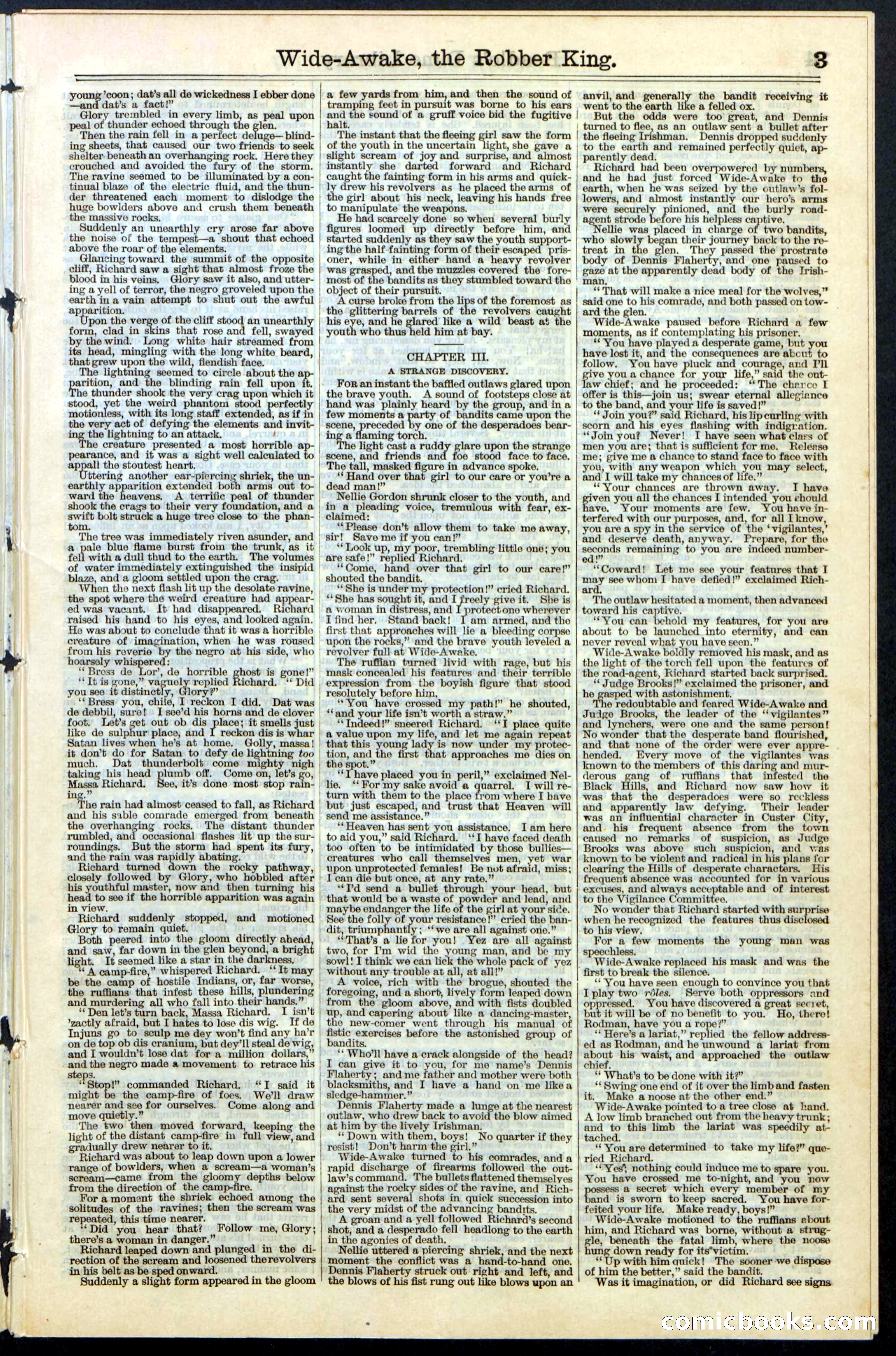 Beadle's New York Dime Library, No. 60 — page 3 of 24