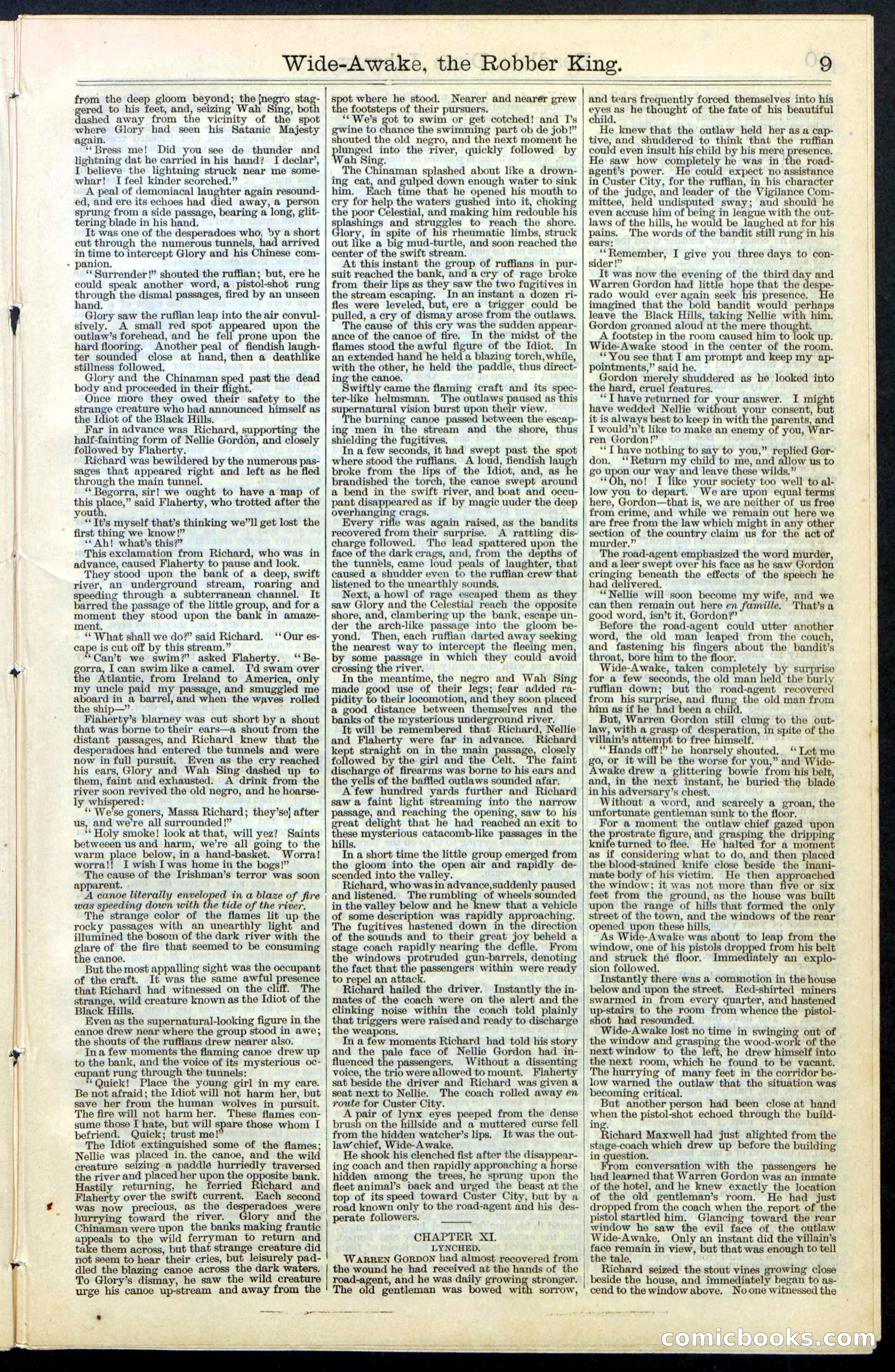 Beadle's New York Dime Library, No. 60 — page 9 of 24