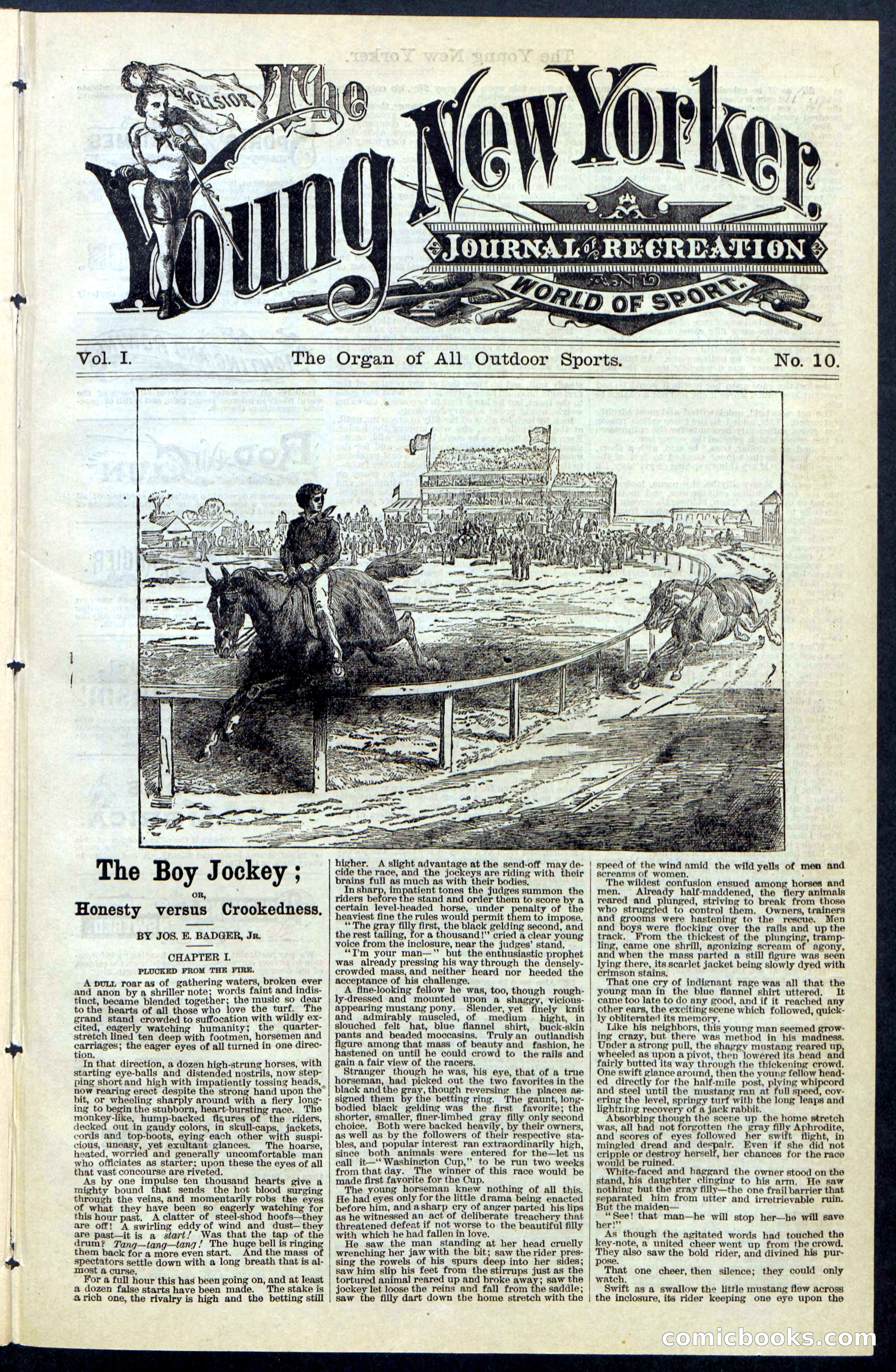 Beadle's New York Dime Library, No. 60 — page 23 of 24