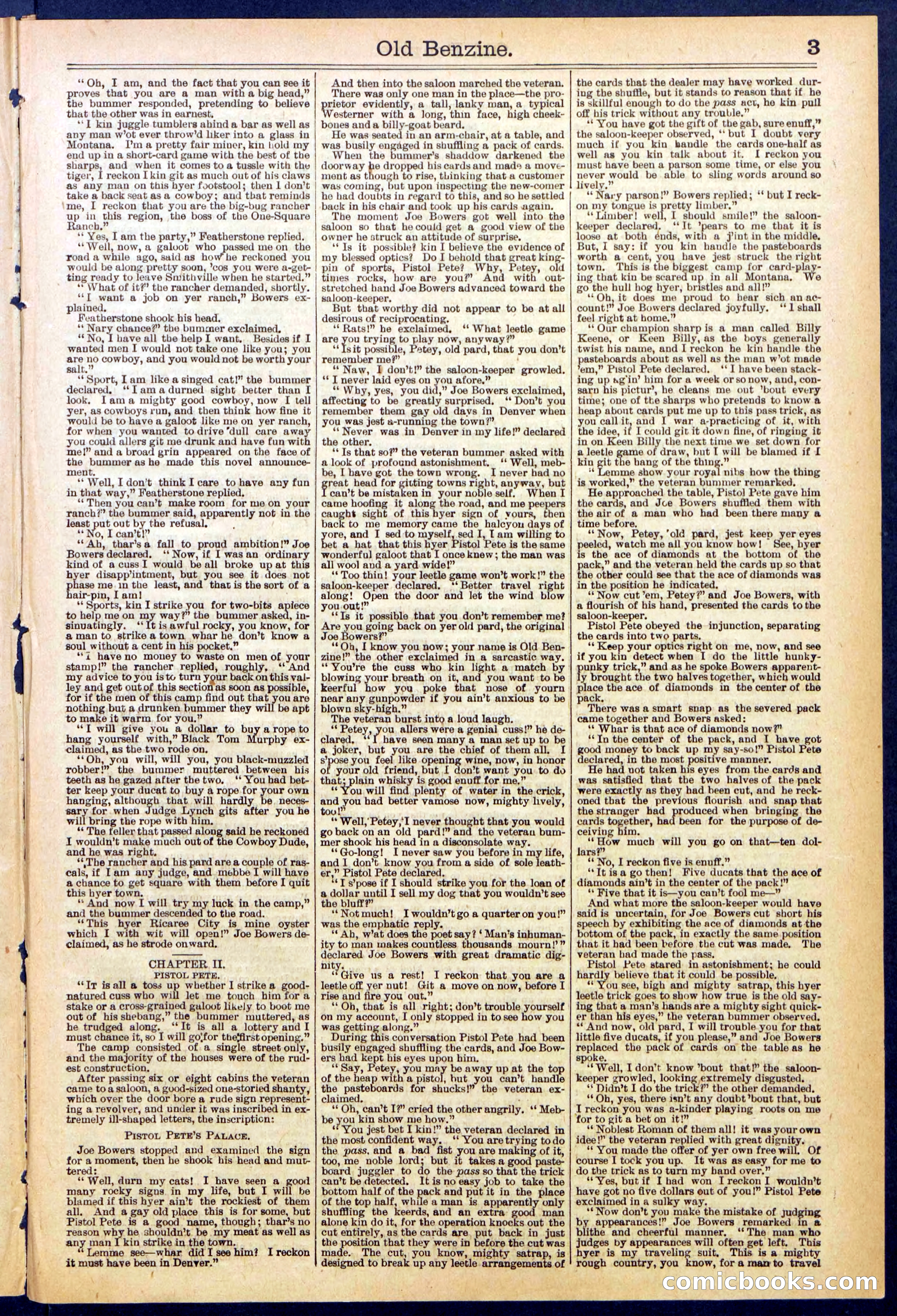 Beadle's New York Dime Library, No. 607 — page 3 of 32