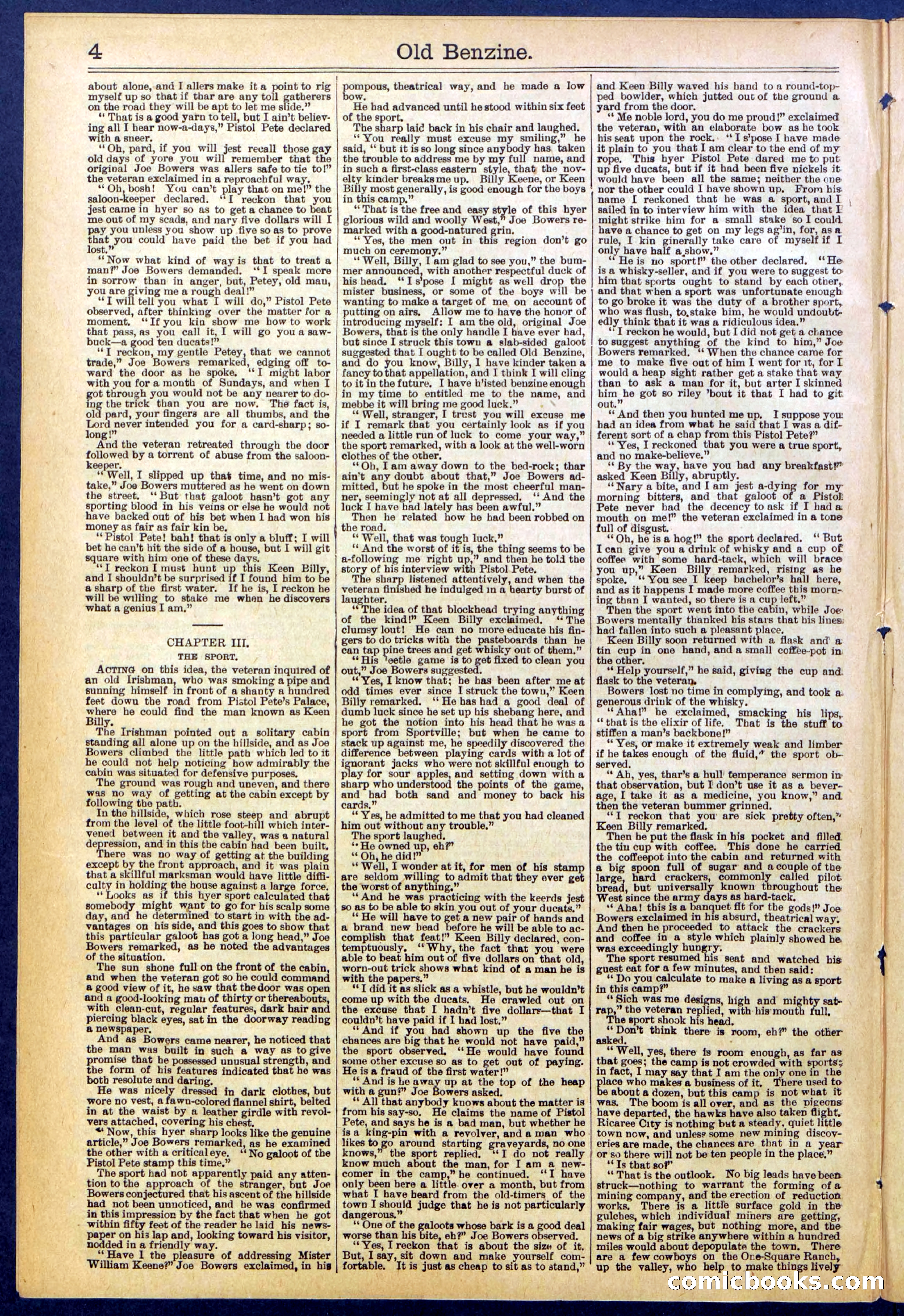 Beadle's New York Dime Library, No. 607 — page 4 of 32