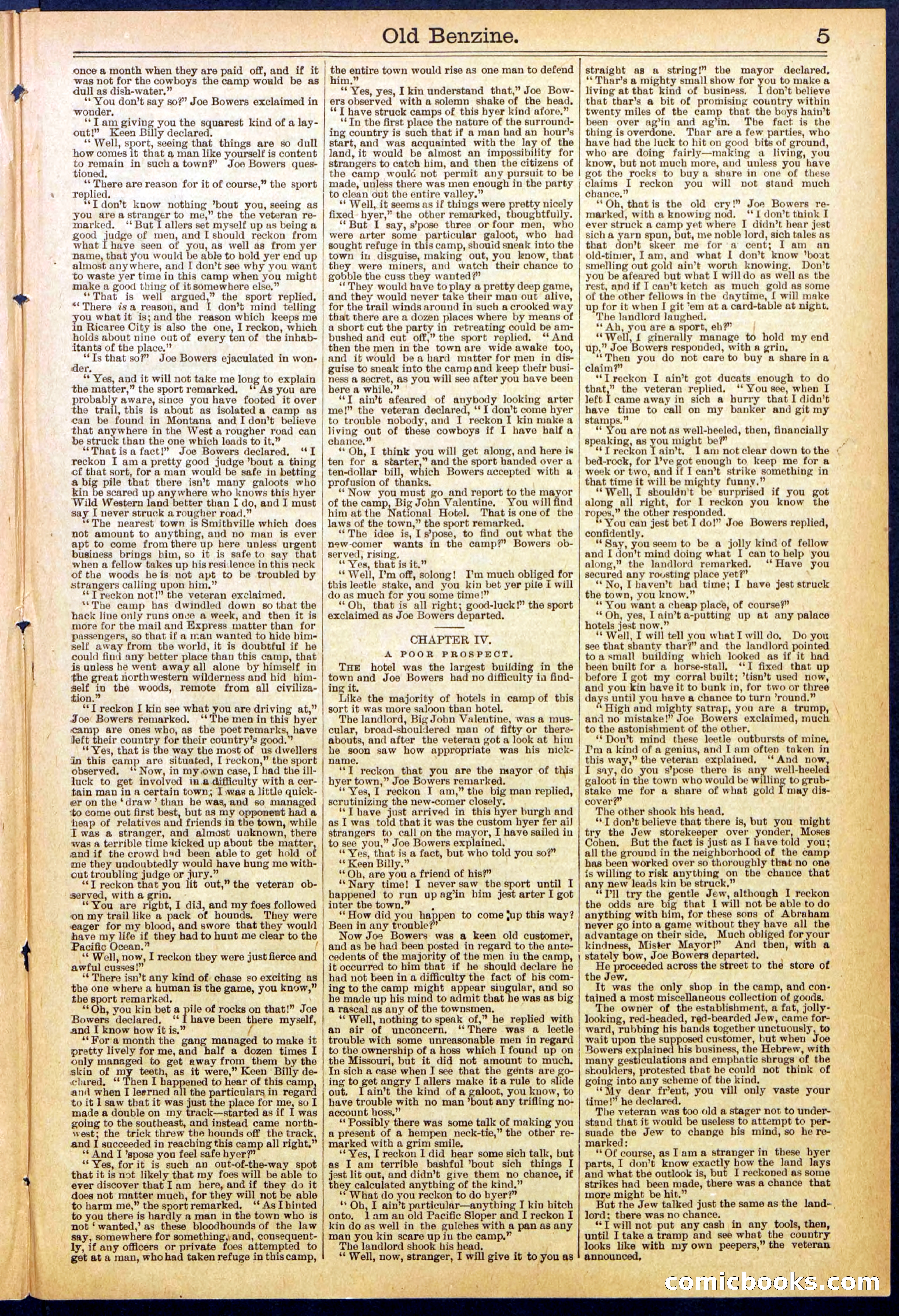 Beadle's New York Dime Library, No. 607 — page 5 of 32