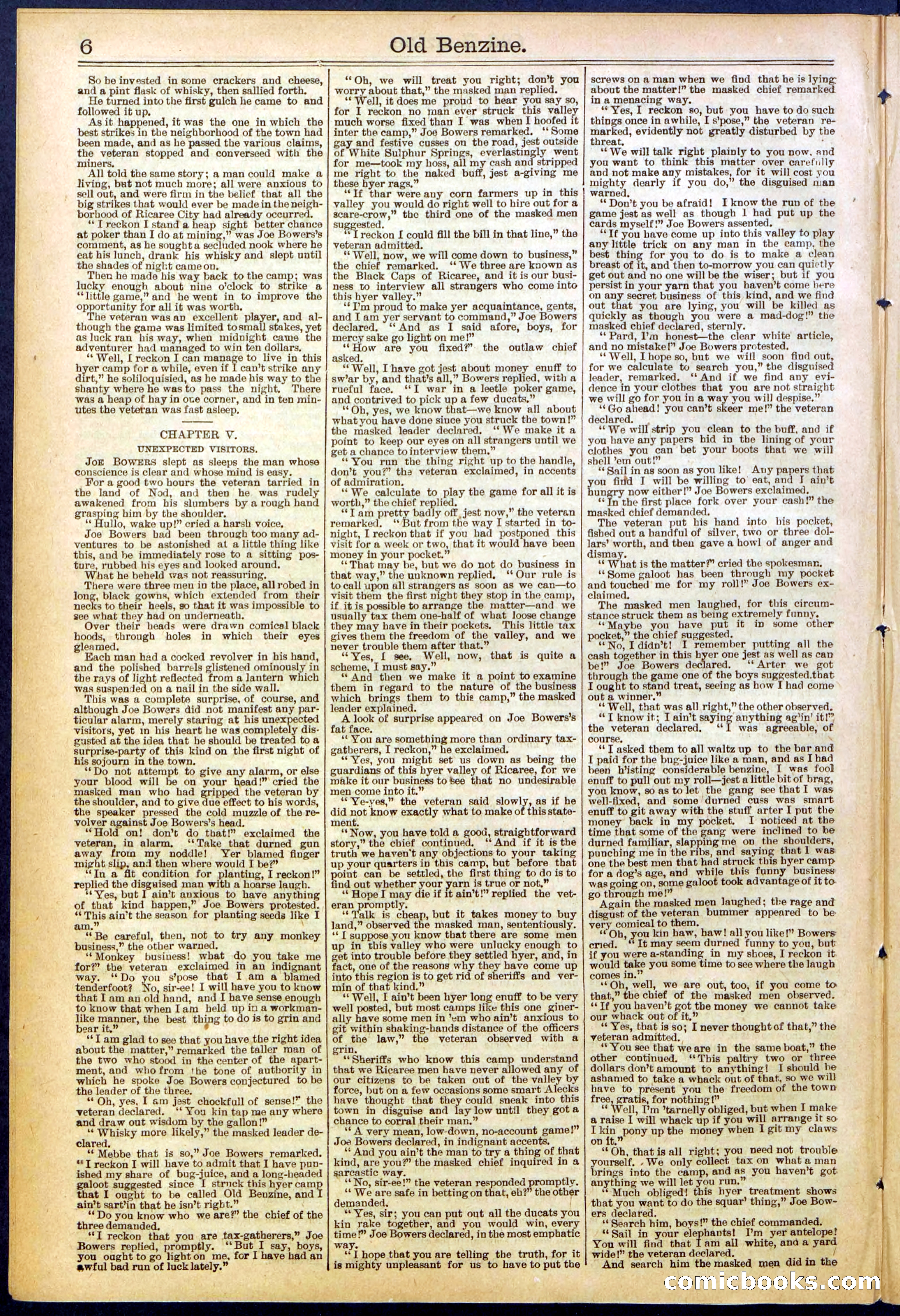 Beadle's New York Dime Library, No. 607 — page 6 of 32