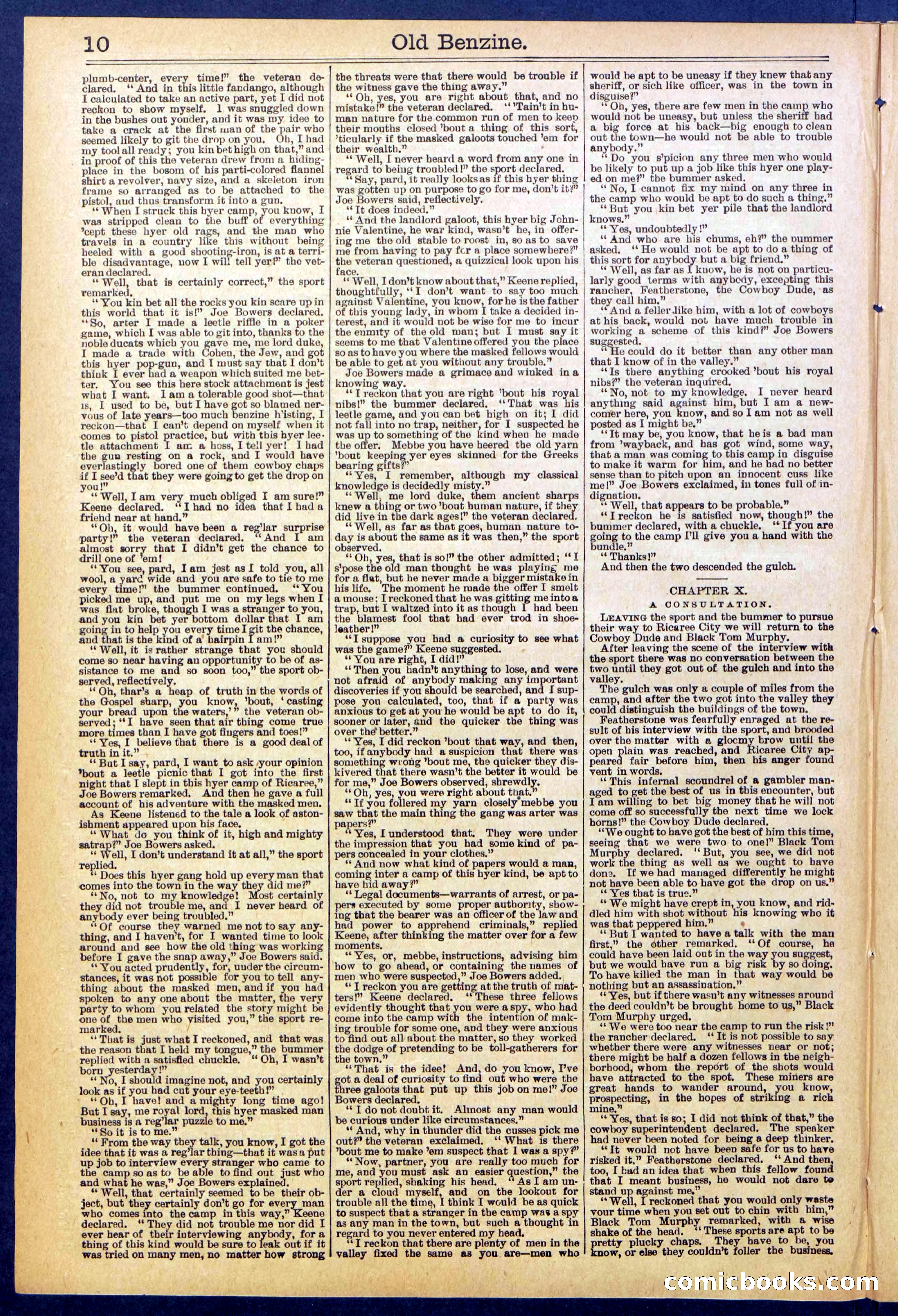 Beadle's New York Dime Library, No. 607 — page 10 of 32