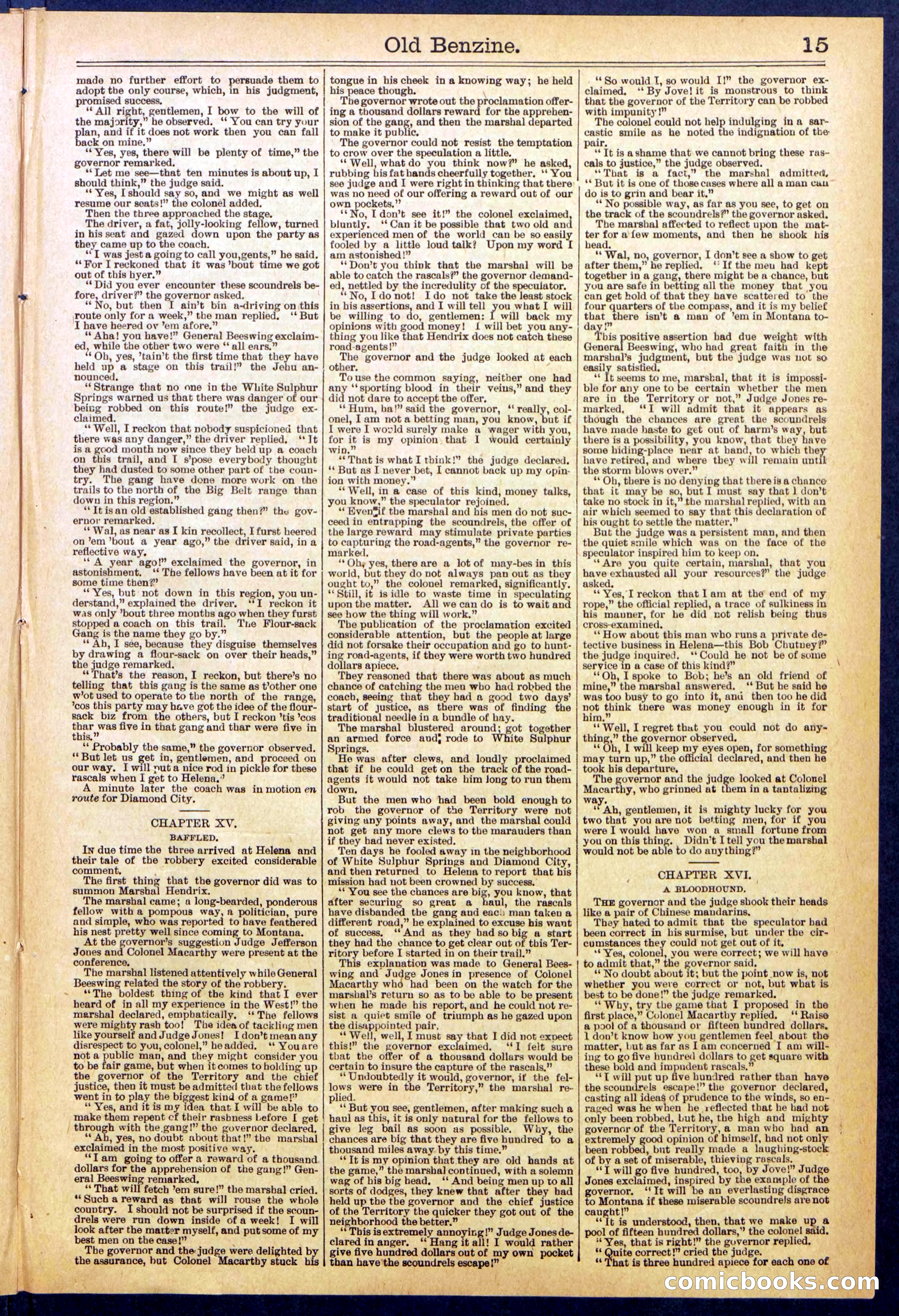 Beadle's New York Dime Library, No. 607 — page 15 of 32
