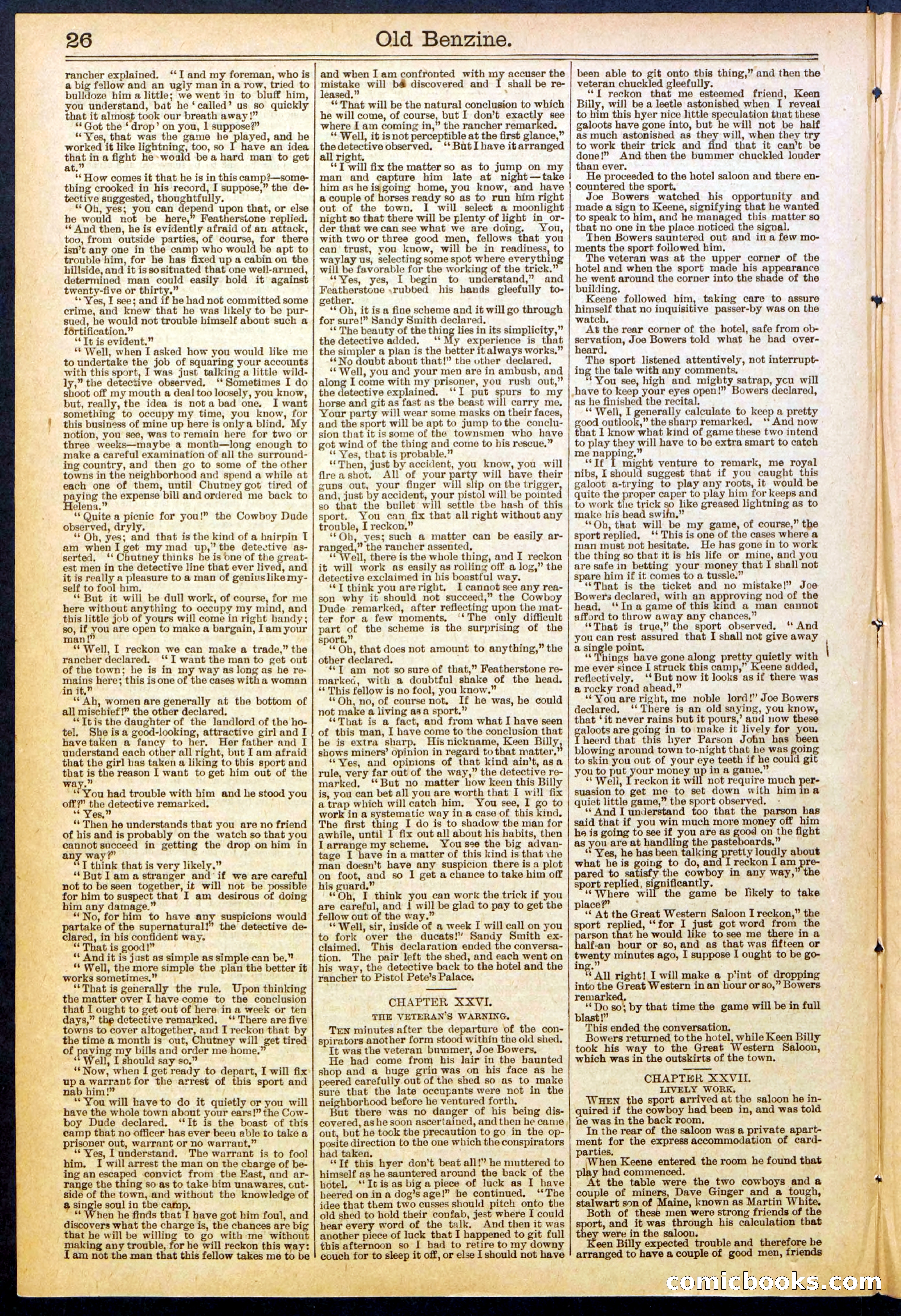 Beadle's New York Dime Library, No. 607 — page 26 of 32
