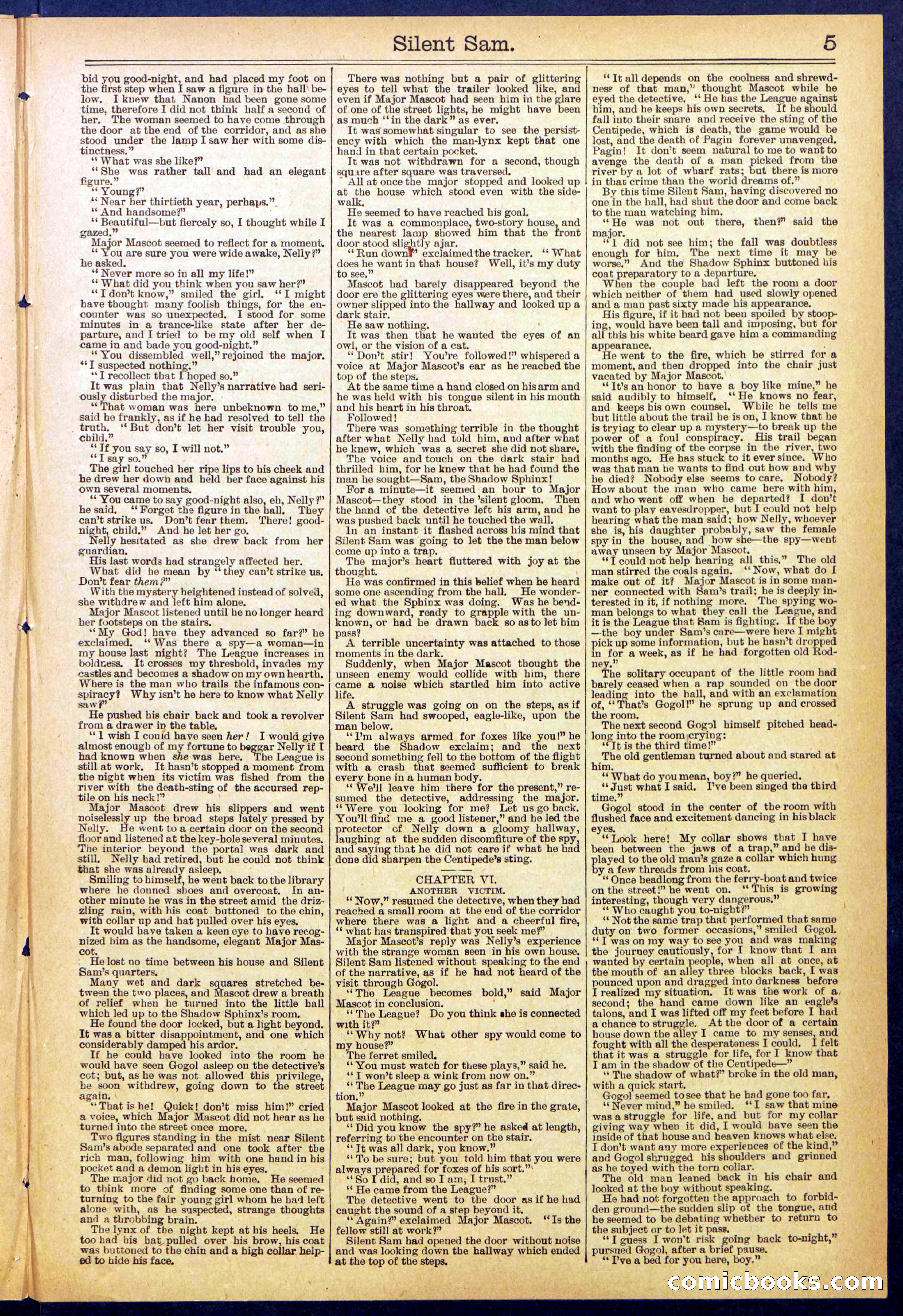Beadle's New York Dime Library No. 608 — page 5 of 32
